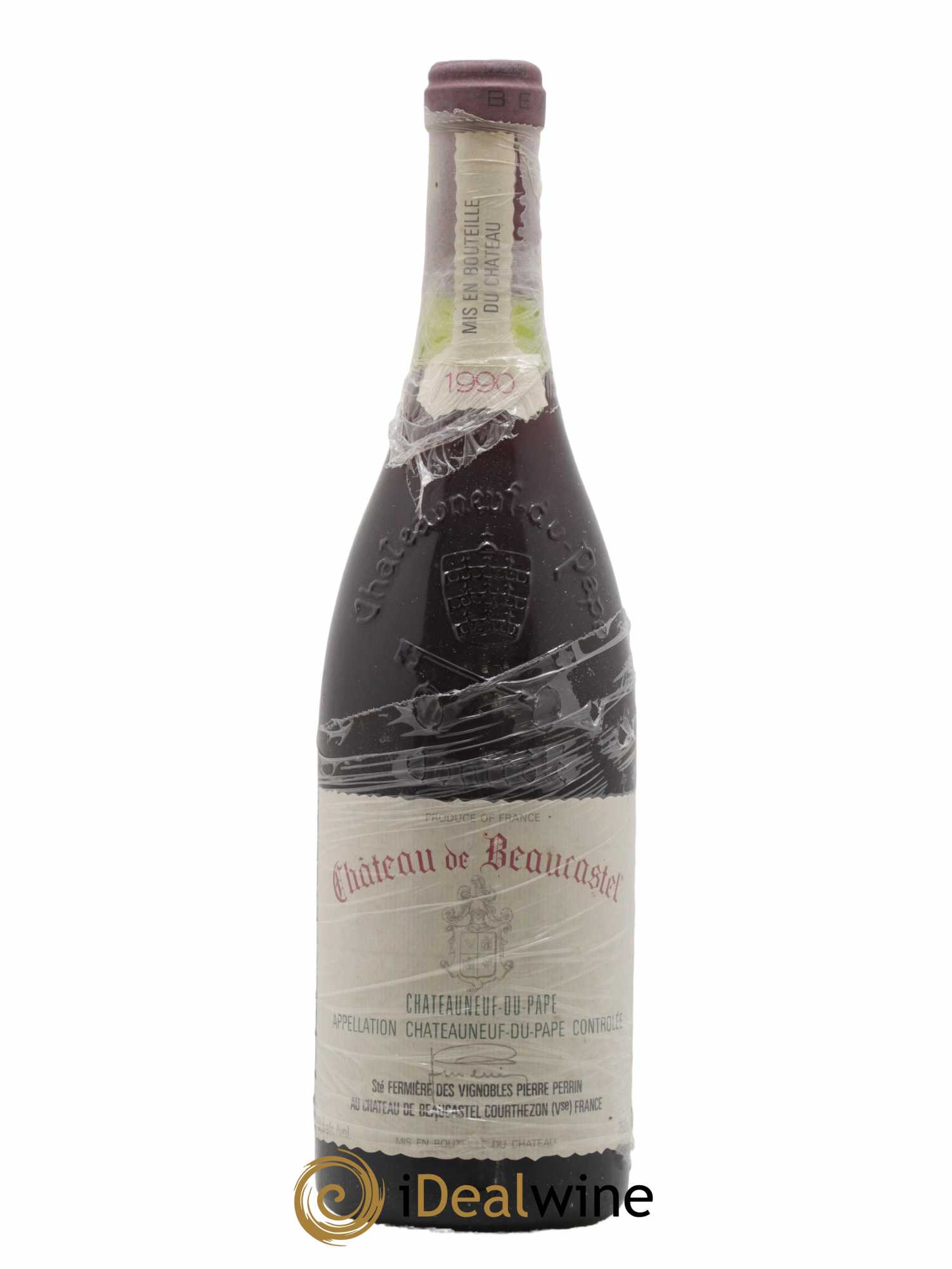Châteauneuf-du-Pape Château de Beaucastel Famille Perrin 1990 - Lot de 1 bouteille - 0