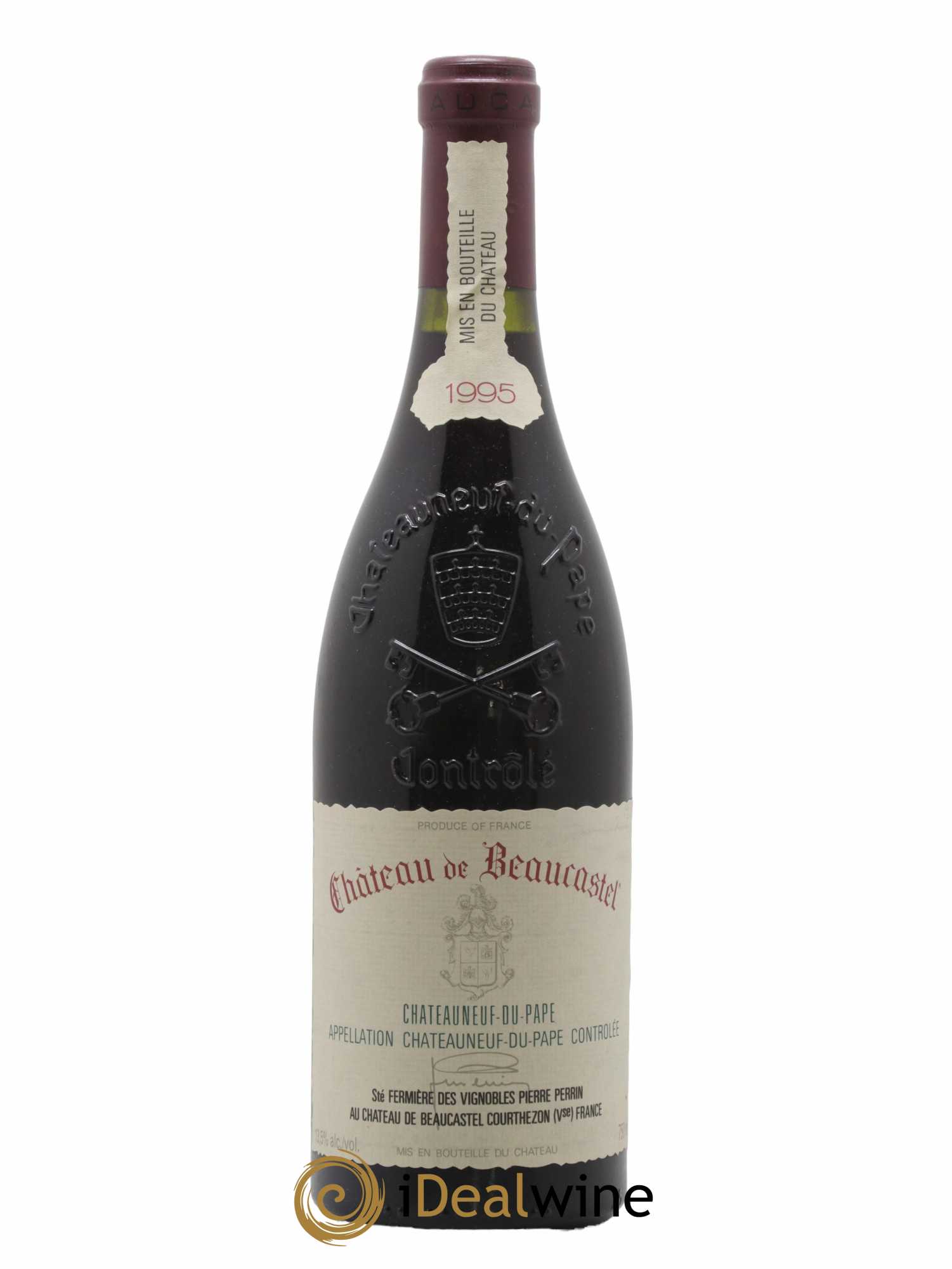 Châteauneuf-du-Pape Château de Beaucastel Famille Perrin 1995 - Lot de 1 bouteille - 0