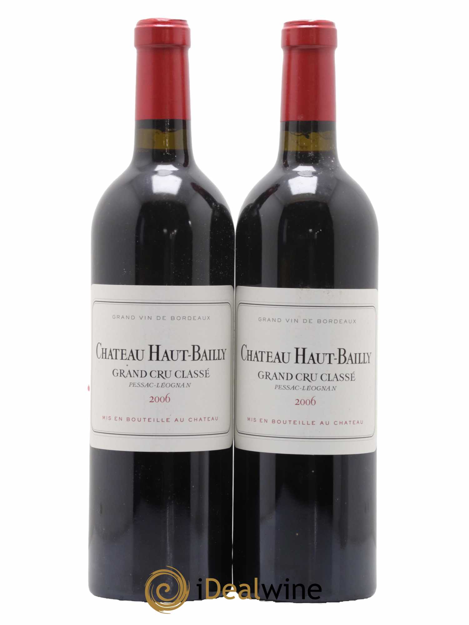 Château Haut-Bailly Cru Classé de Graves 2006 - Lot de 2 bouteilles - 0