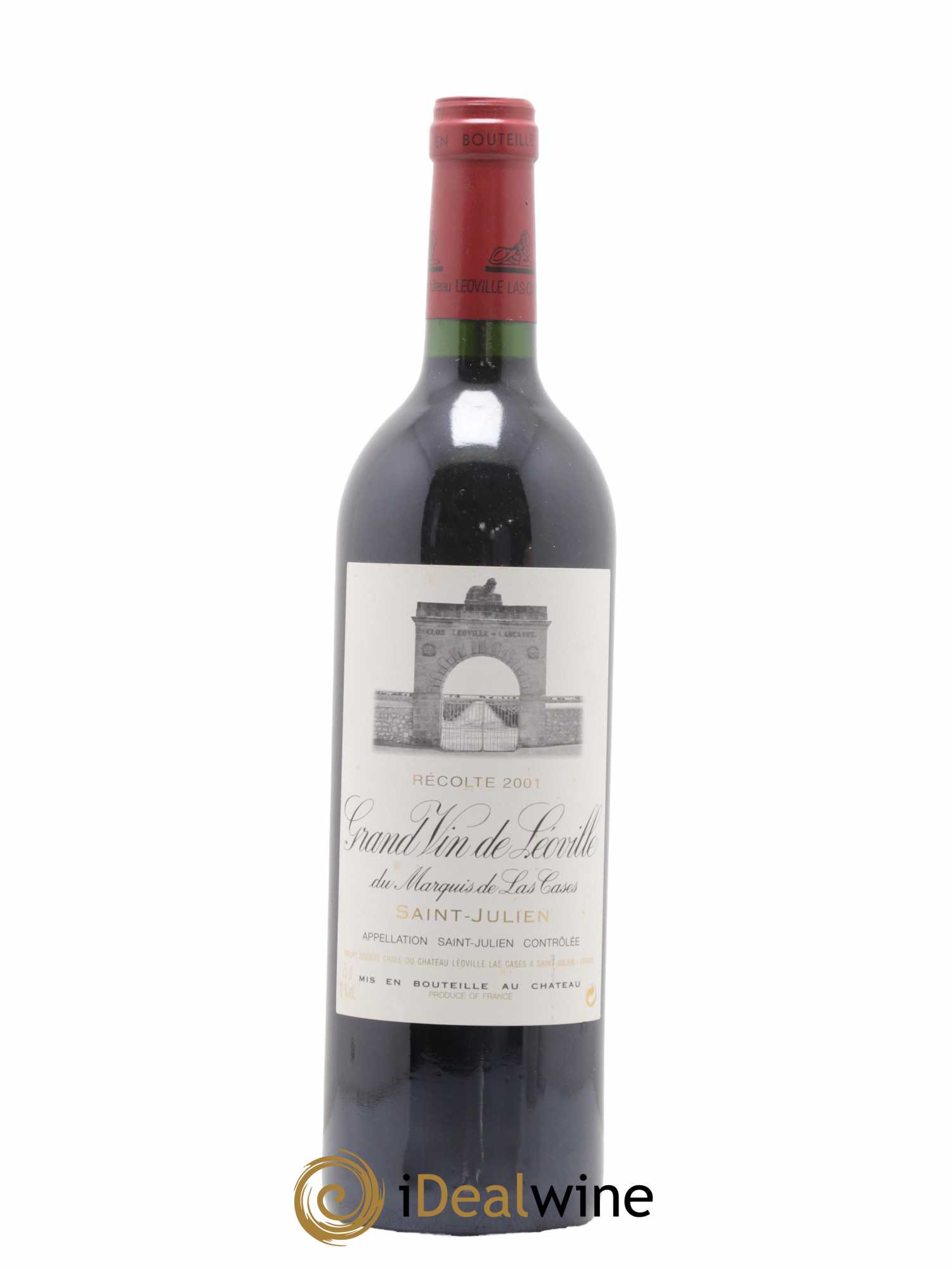Château Léoville Las Cases 2ème Grand Cru Classé 2001 - Lot de 1 bouteille - 0