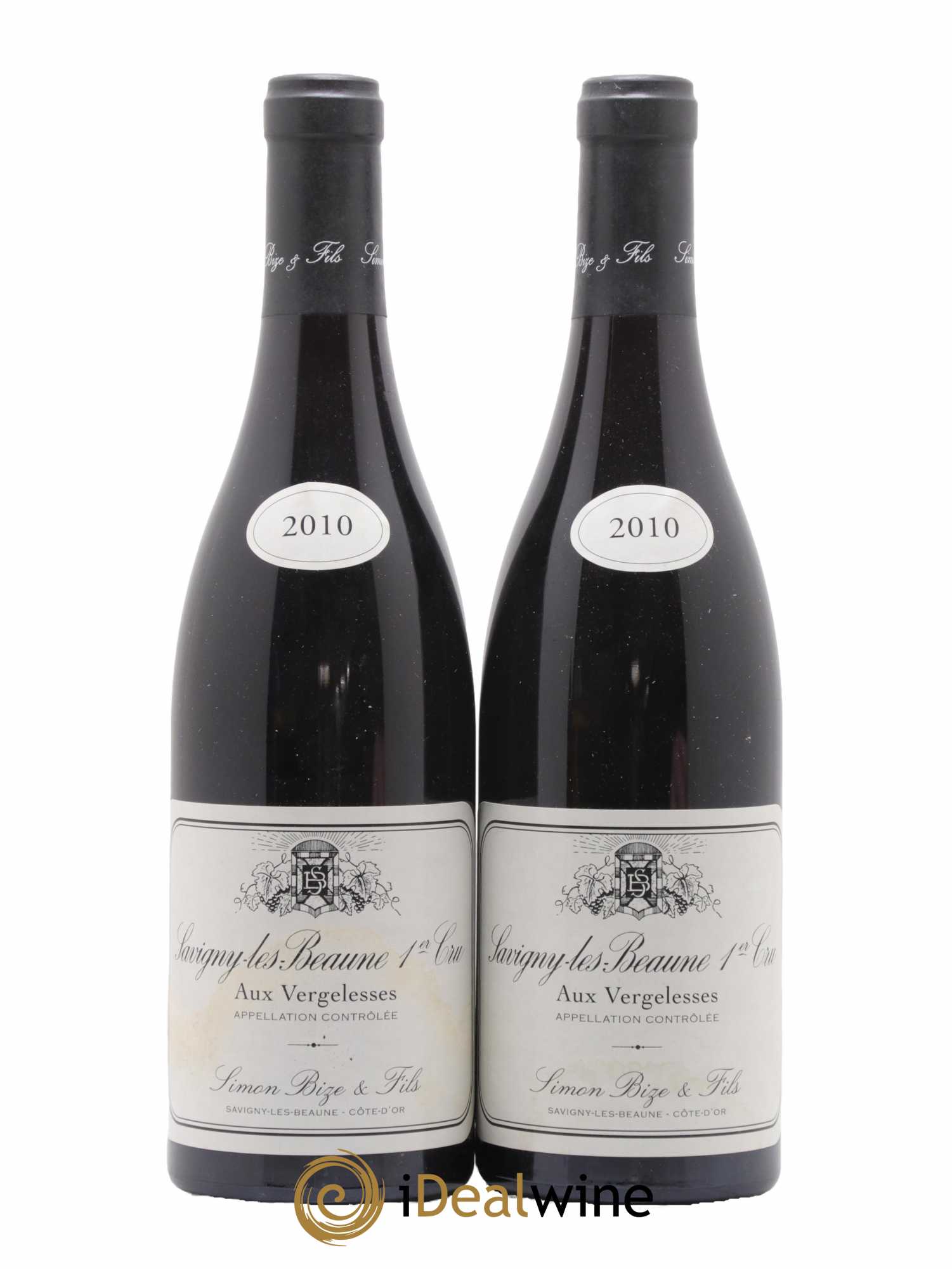Savigny-lès-Beaune 1er Cru Aux Vergelesses Simon Bize & Fils 2010 - Lot de 2 bouteilles - 0