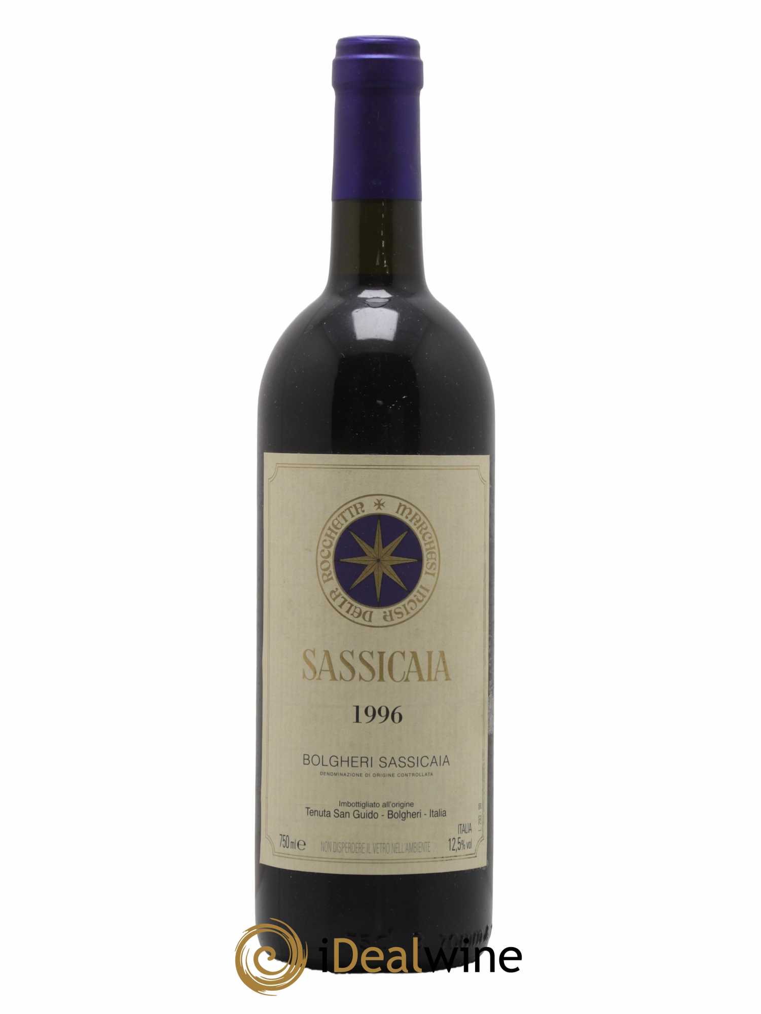 Bolgheri DOC Sassicaia Tenuta San Guido 1996 - Lot de 1 bouteille - 0