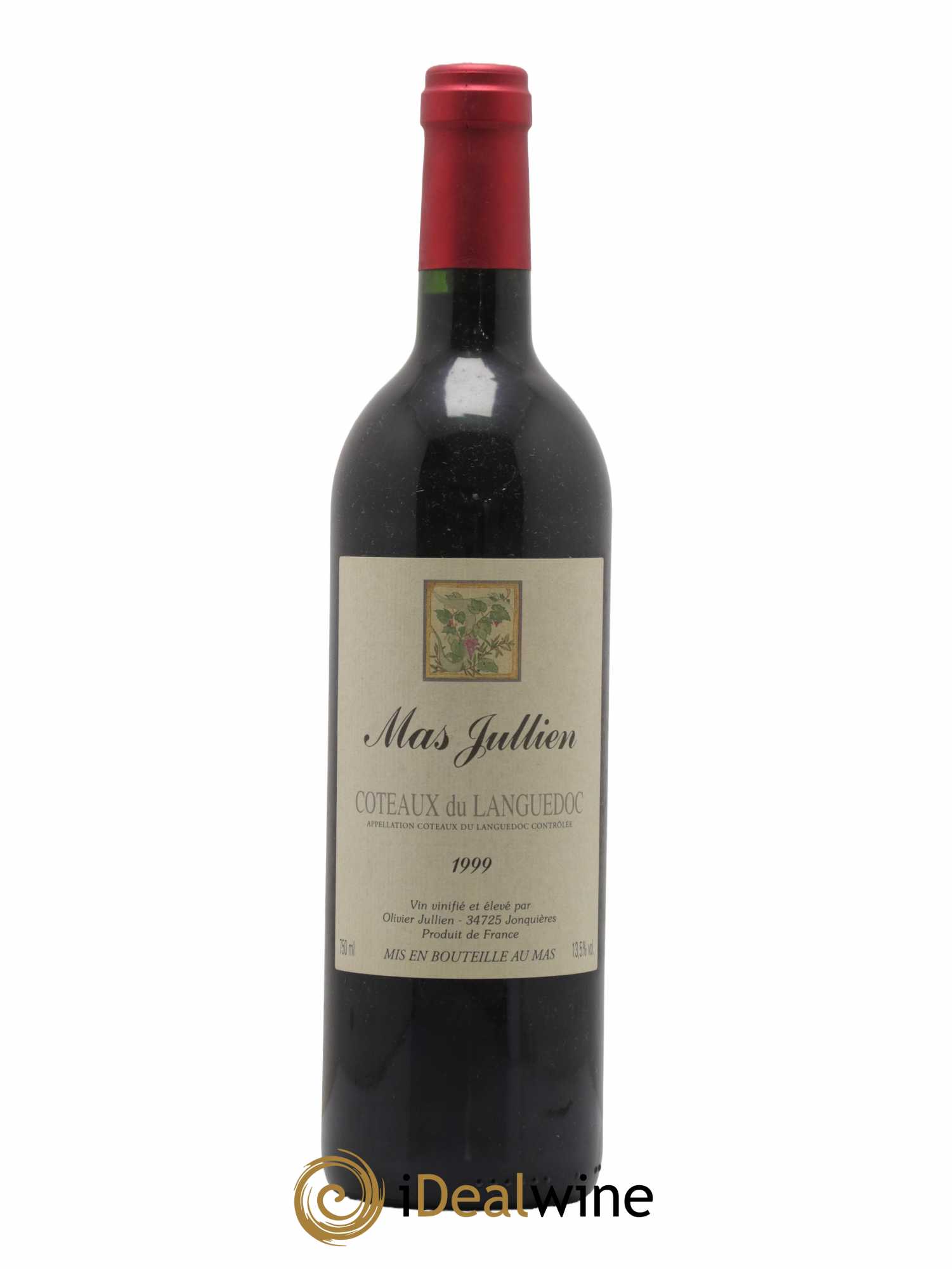 Terrasses du Larzac Mas Jullien Olivier Jullien 1999 - Posten von 1 Flasche - 0