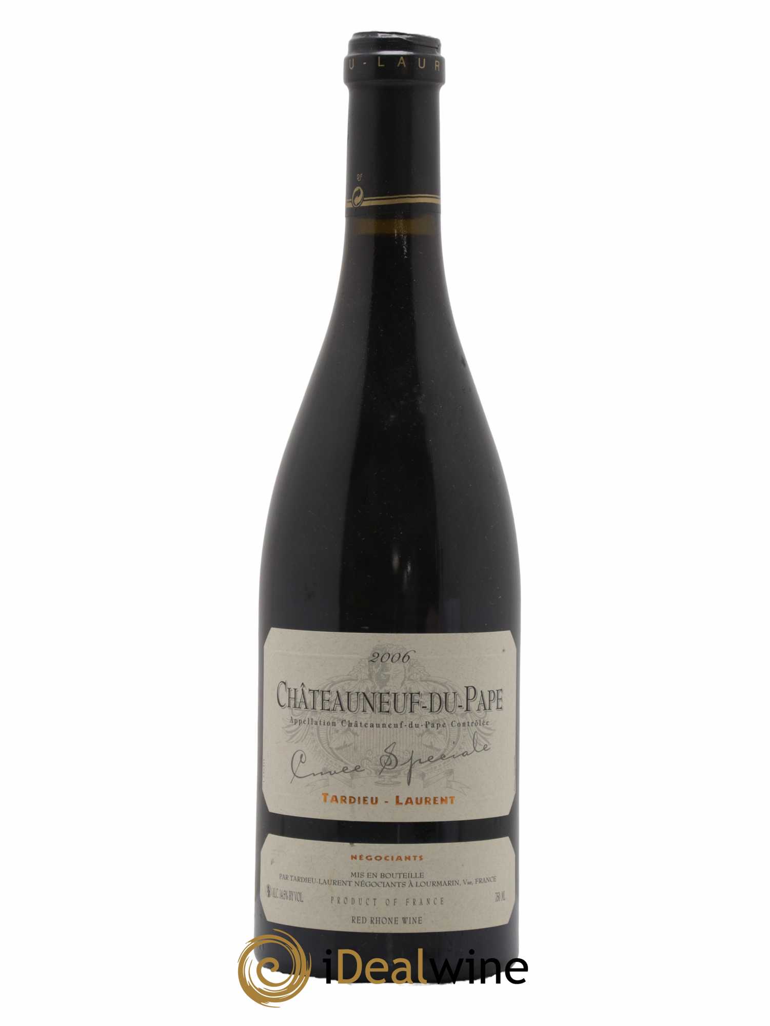 Châteauneuf-du-Pape Tardieu-Laurent Cuvée spéciale Famille Tardieu 2006 - Lot de 1 bouteille - 0