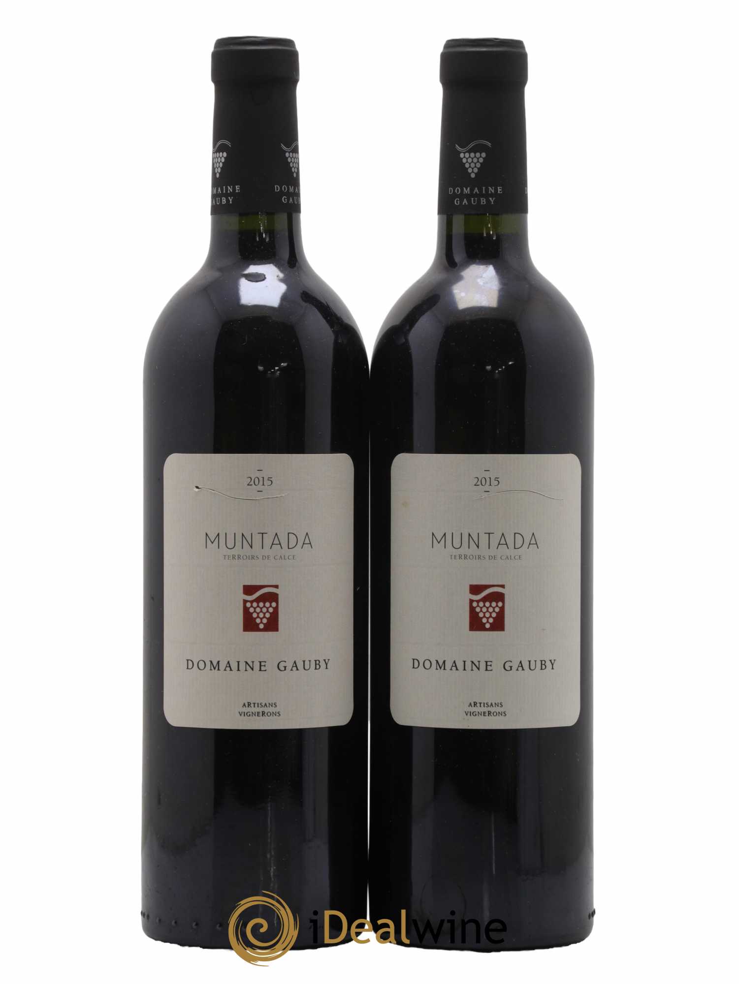 Côtes Catalanes (anciennement Côtes du Roussillon Villages) La Muntada Gauby (Domaine) 2015 - Lot de 2 bouteilles - 0