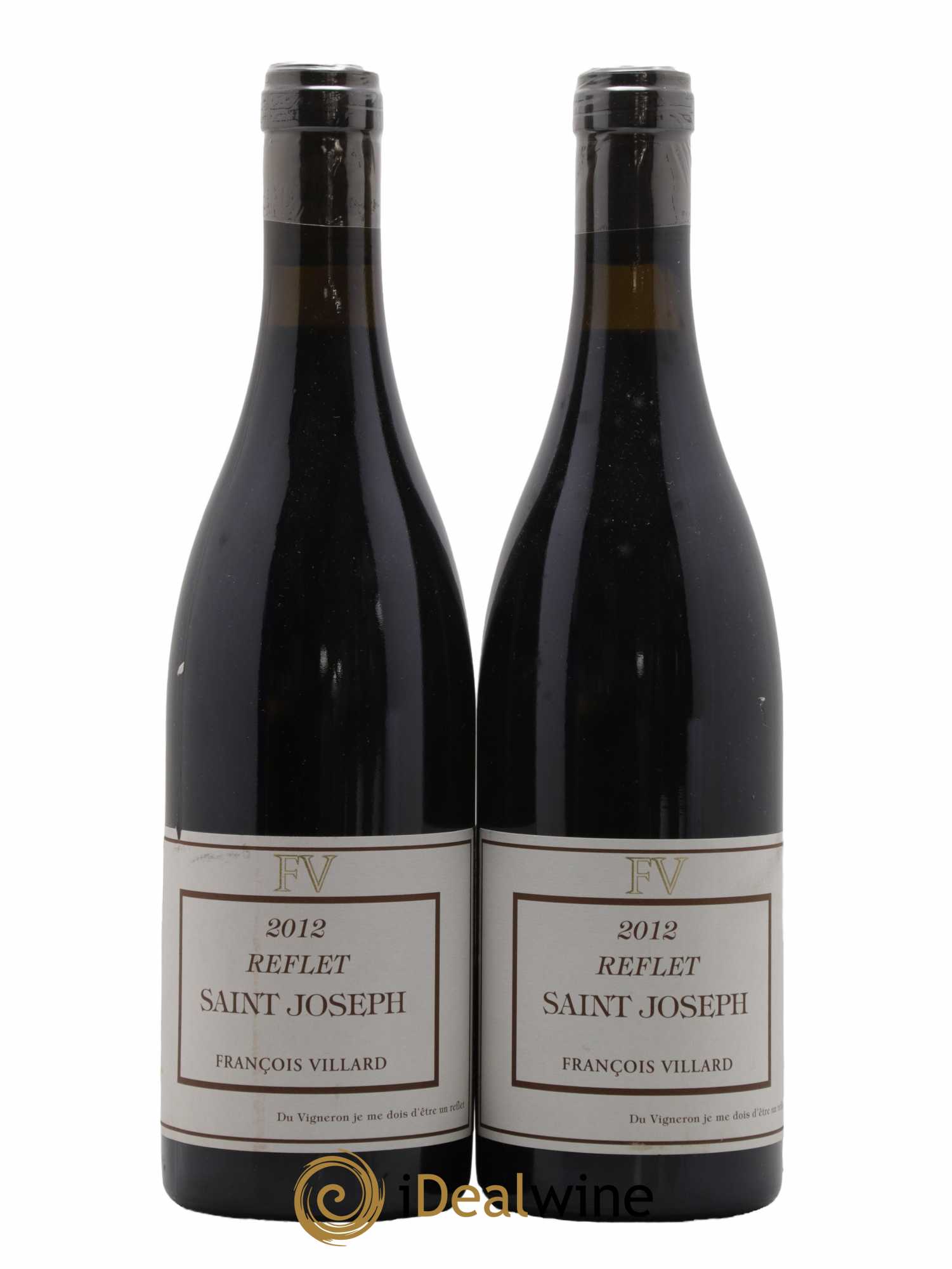 Saint-Joseph Reflet François Villard 2012 - Lot de 2 bouteilles - 0