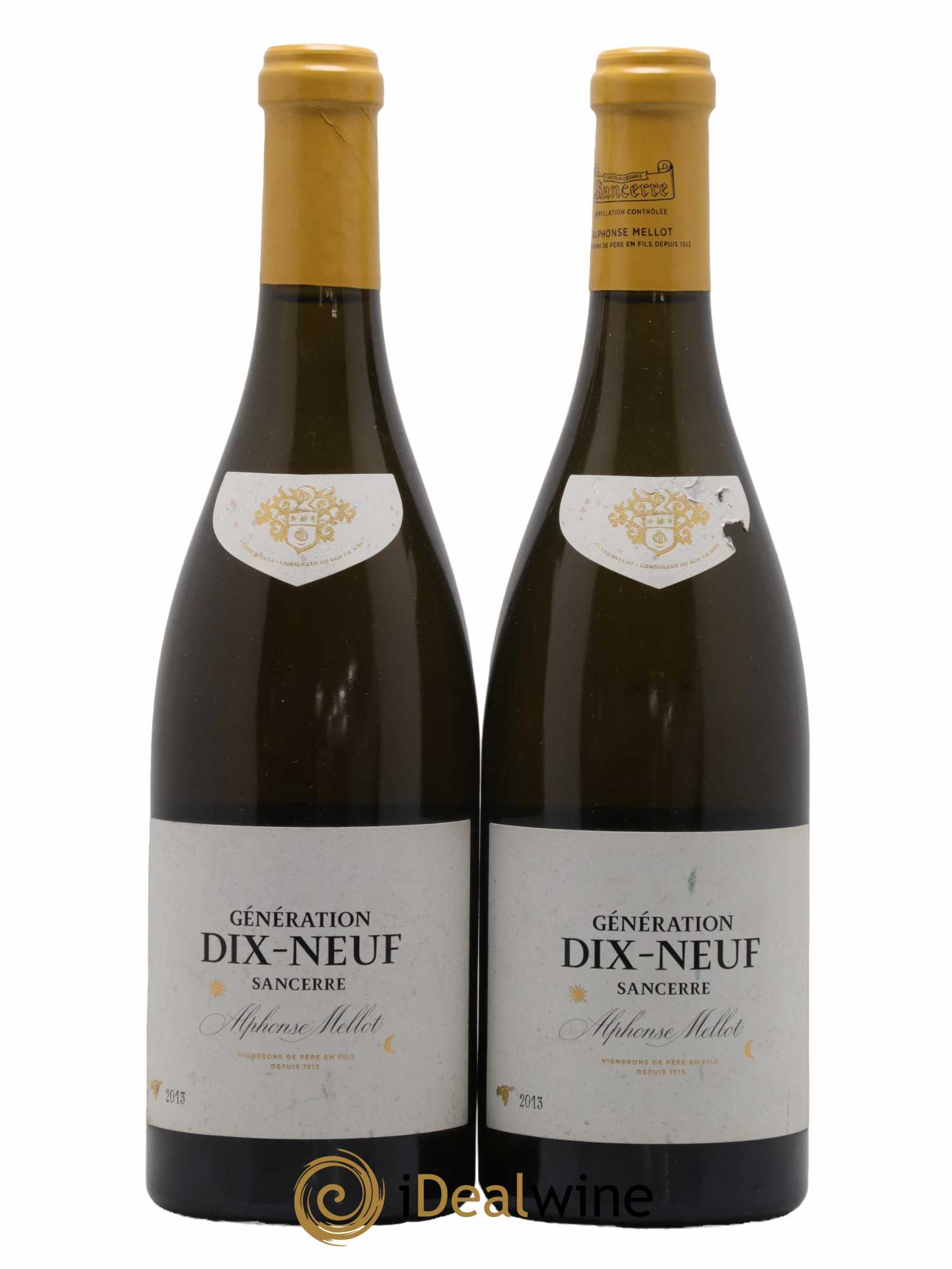 Sancerre Génération XIX Alphonse Mellot 2013 - Lot de 2 bouteilles - 0