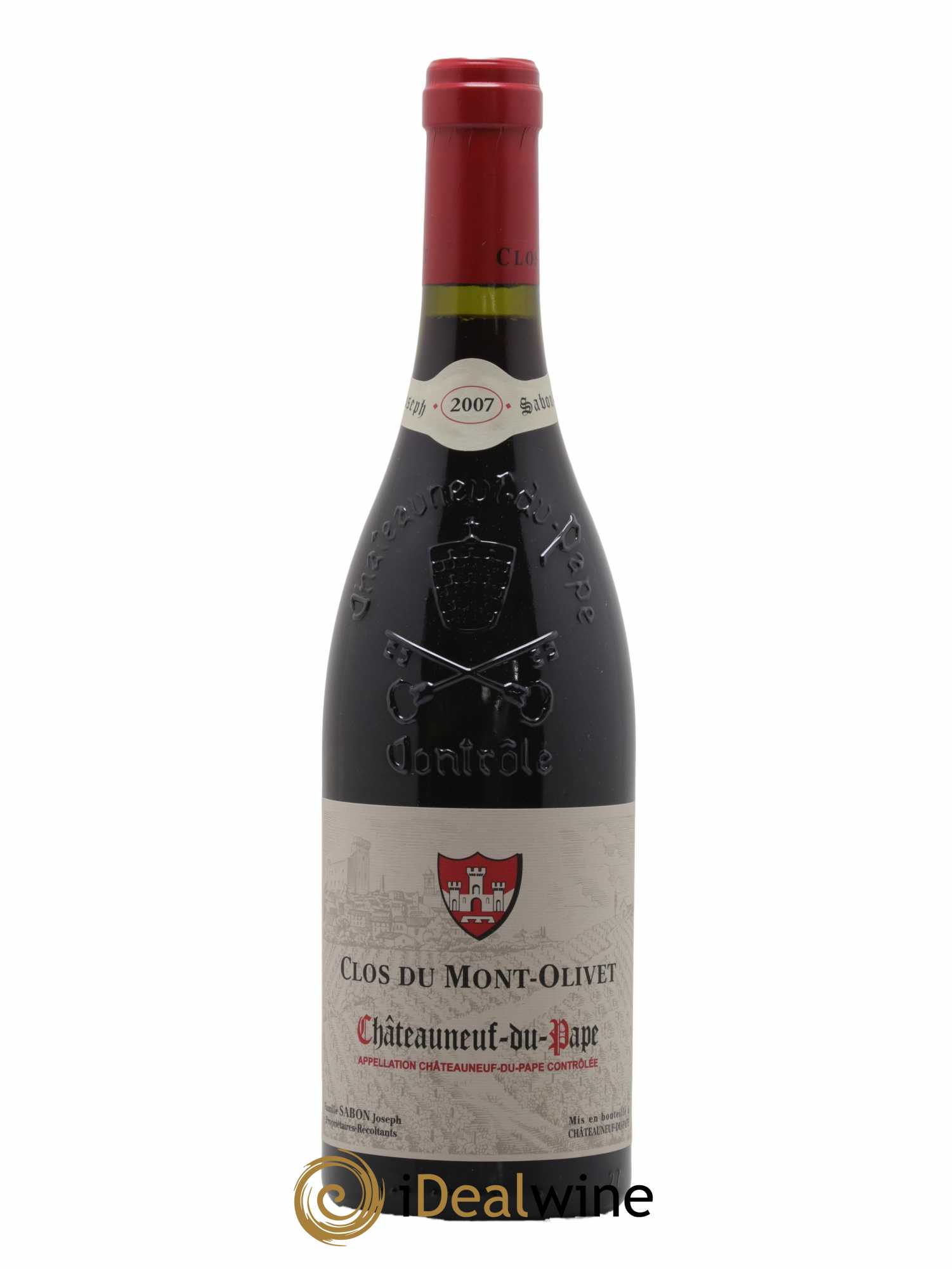 Châteauneuf-du-Pape Clos du Mont-Olivet 2007 - Lot de 1 bouteille - 0