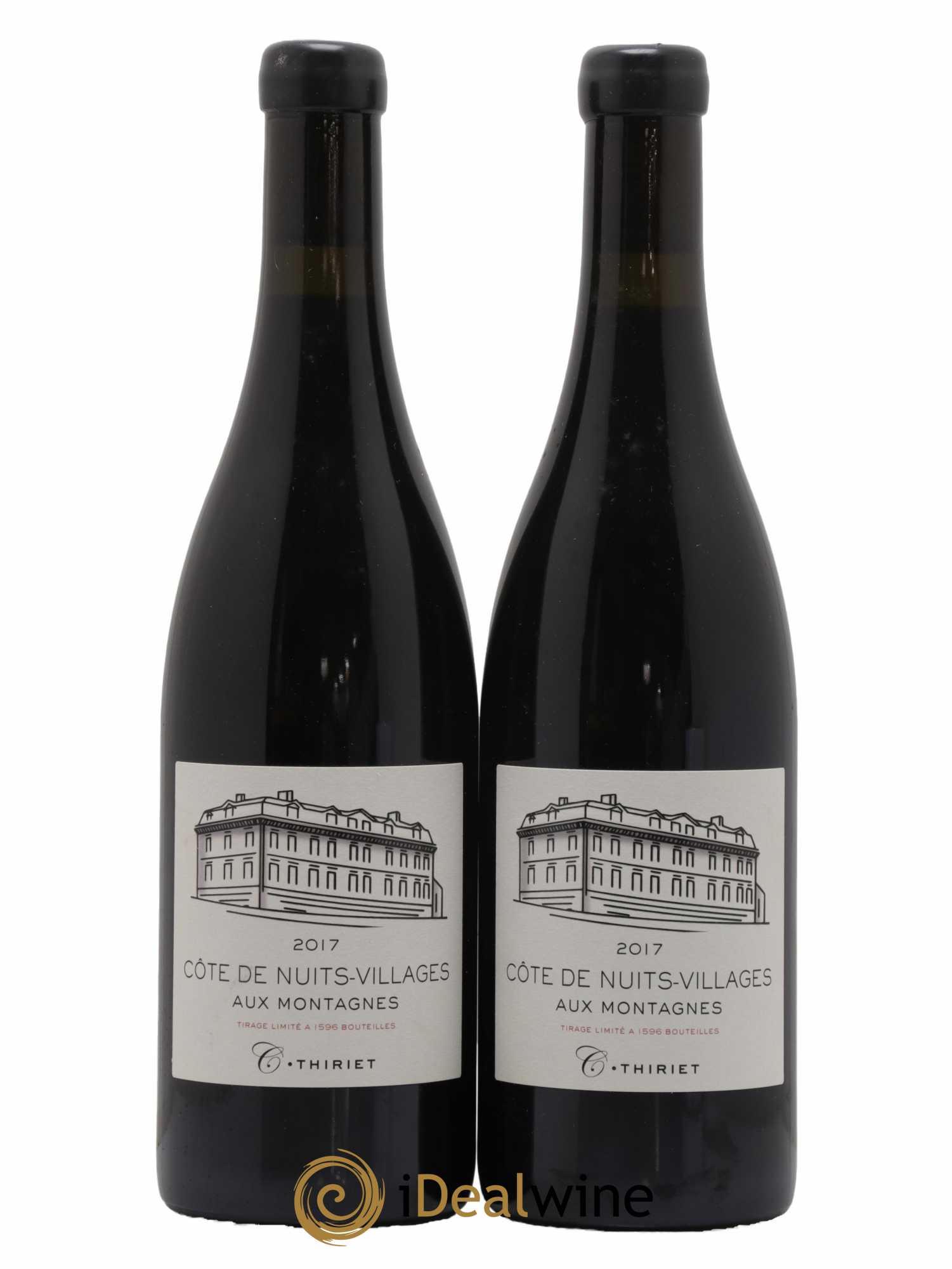 Côte de Nuits-Villages Aux Montagnes Maison Thiriet 2017 - Lot de 2 bouteilles - 0