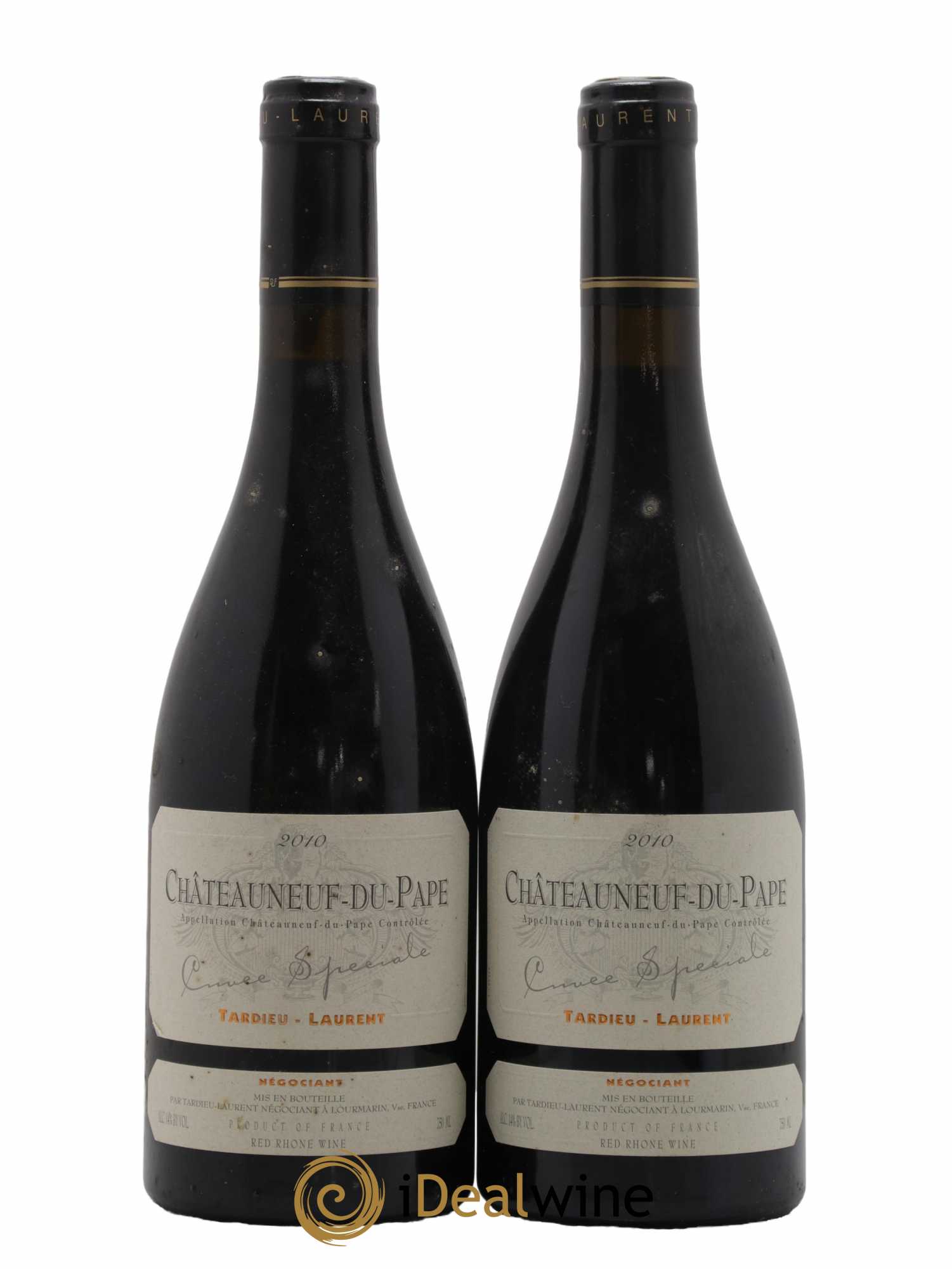 Châteauneuf-du-Pape Tardieu-Laurent Cuvée spéciale Famille Tardieu 2010 - Lot de 2 bouteilles - 0
