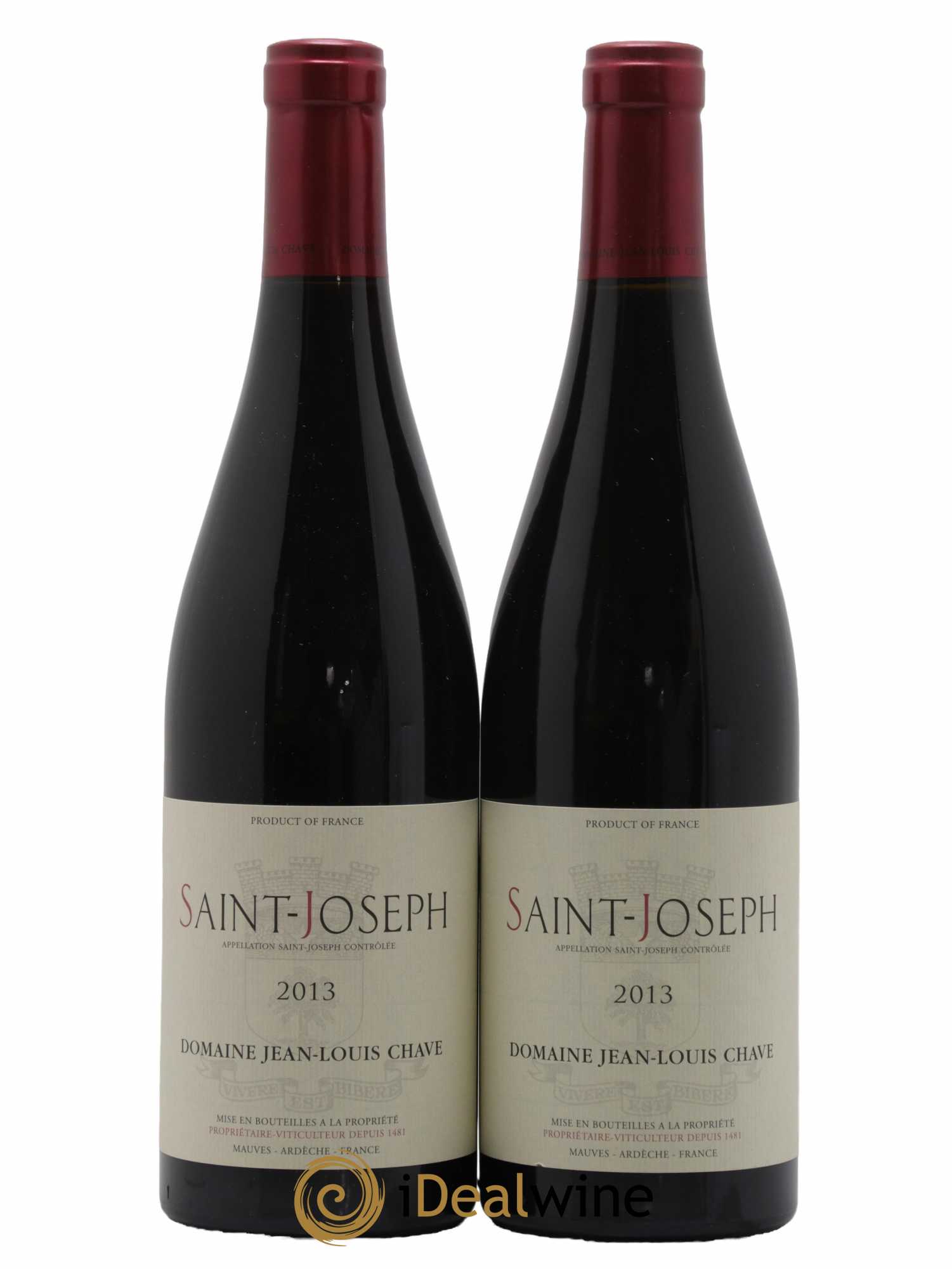 Saint-Joseph Jean-Louis Chave 2013 - Lot de 2 bouteilles - 0