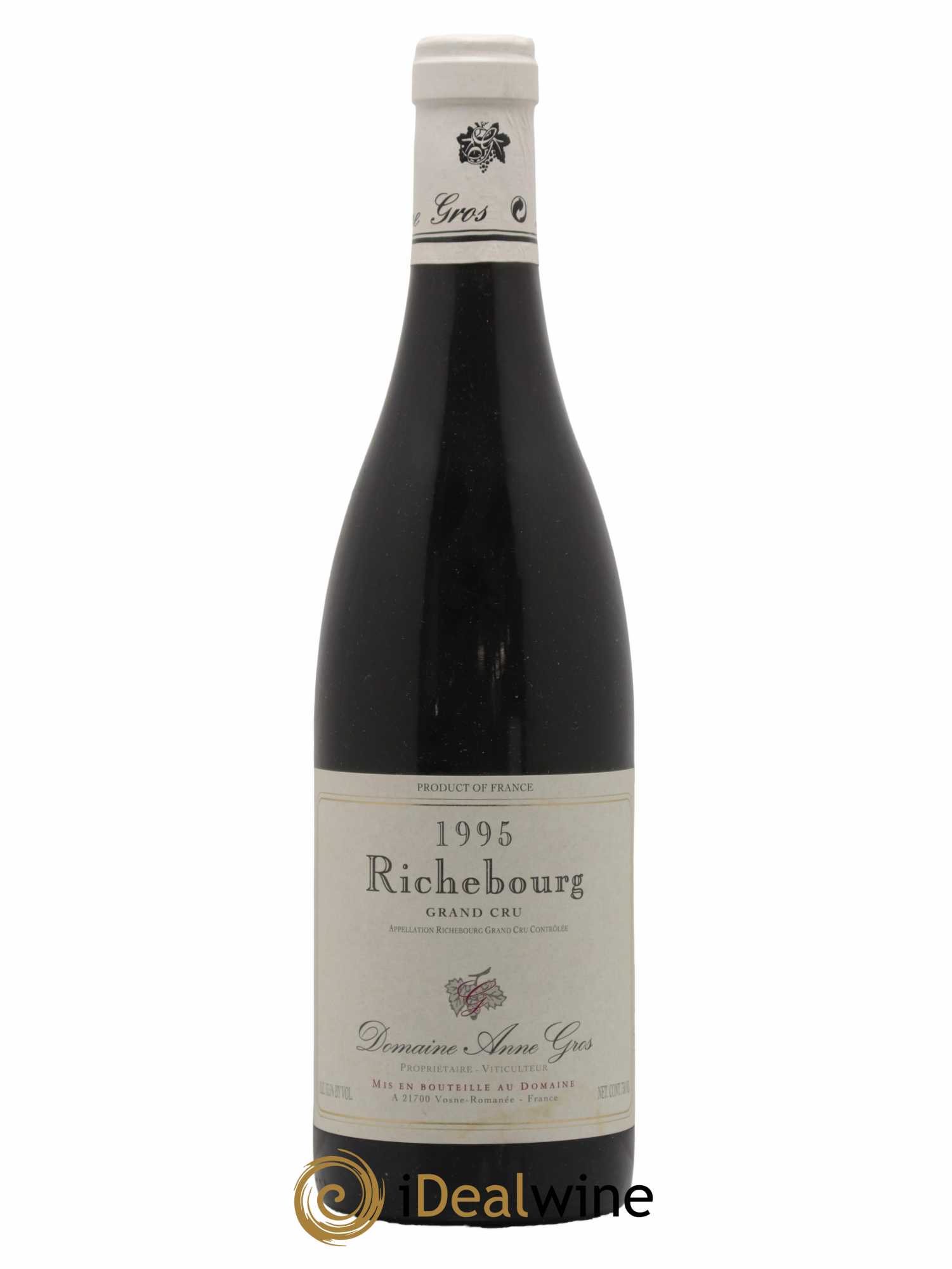Richebourg Grand Cru Anne Gros 1995 - Lot de 1 bouteille - 0