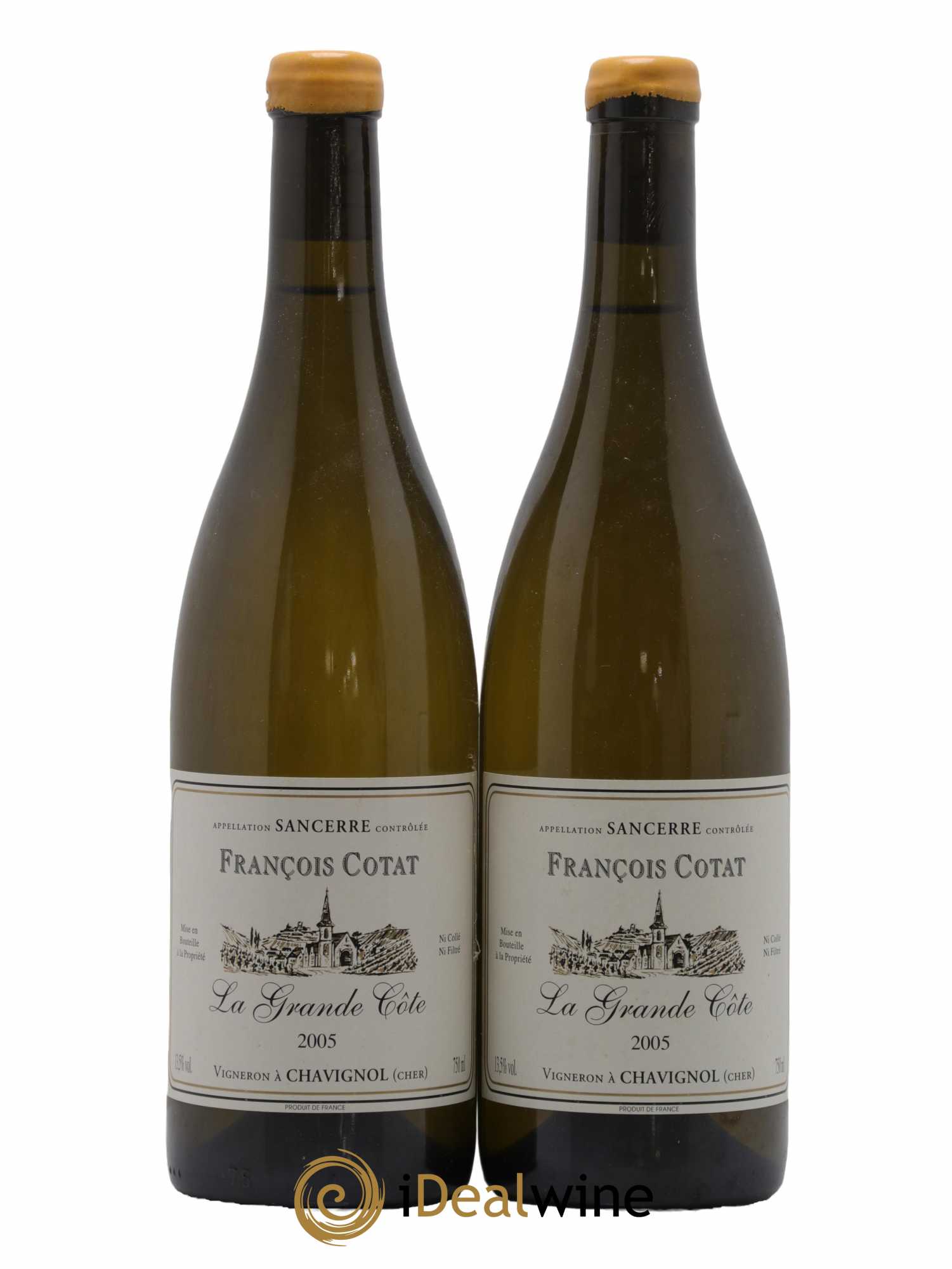 Sancerre La Grande Côte François Cotat 2005 - Lot de 2 bouteilles - 0