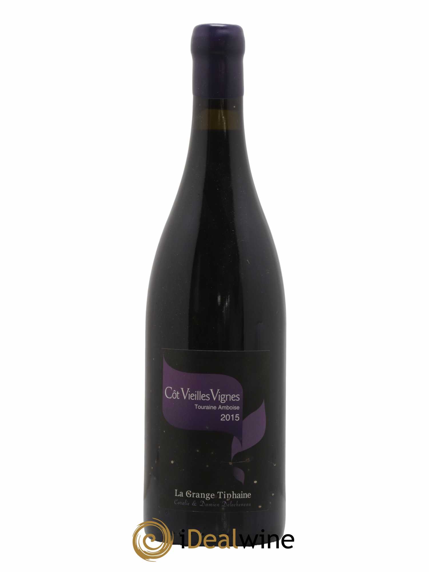 Touraine-Amboise Côt Vieilles Vignes La Grange Tiphaine 2015 - Lot de 1 bouteille - 0