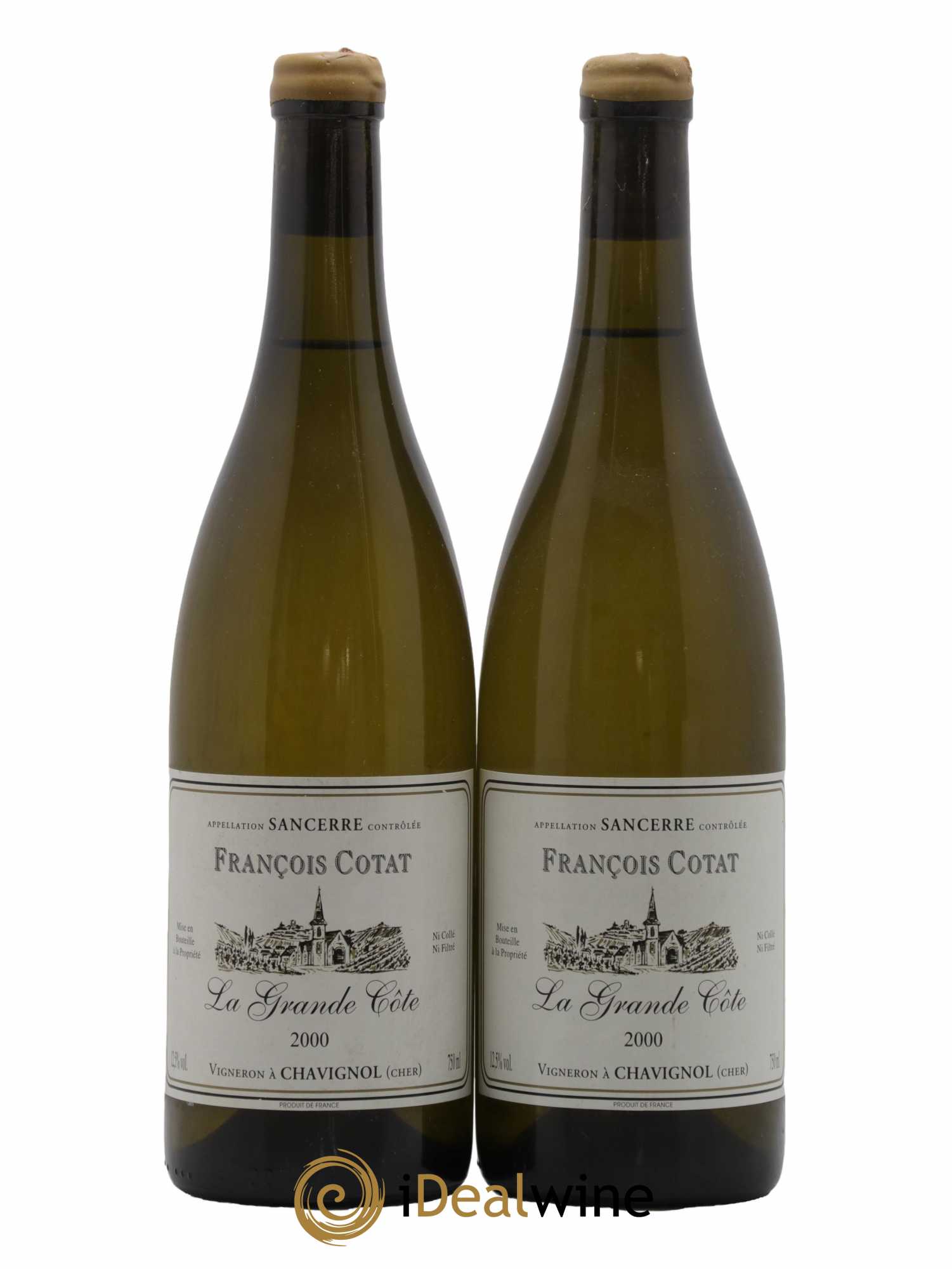 Sancerre La Grande Côte François Cotat 2000 - Lot de 2 bouteilles - 0