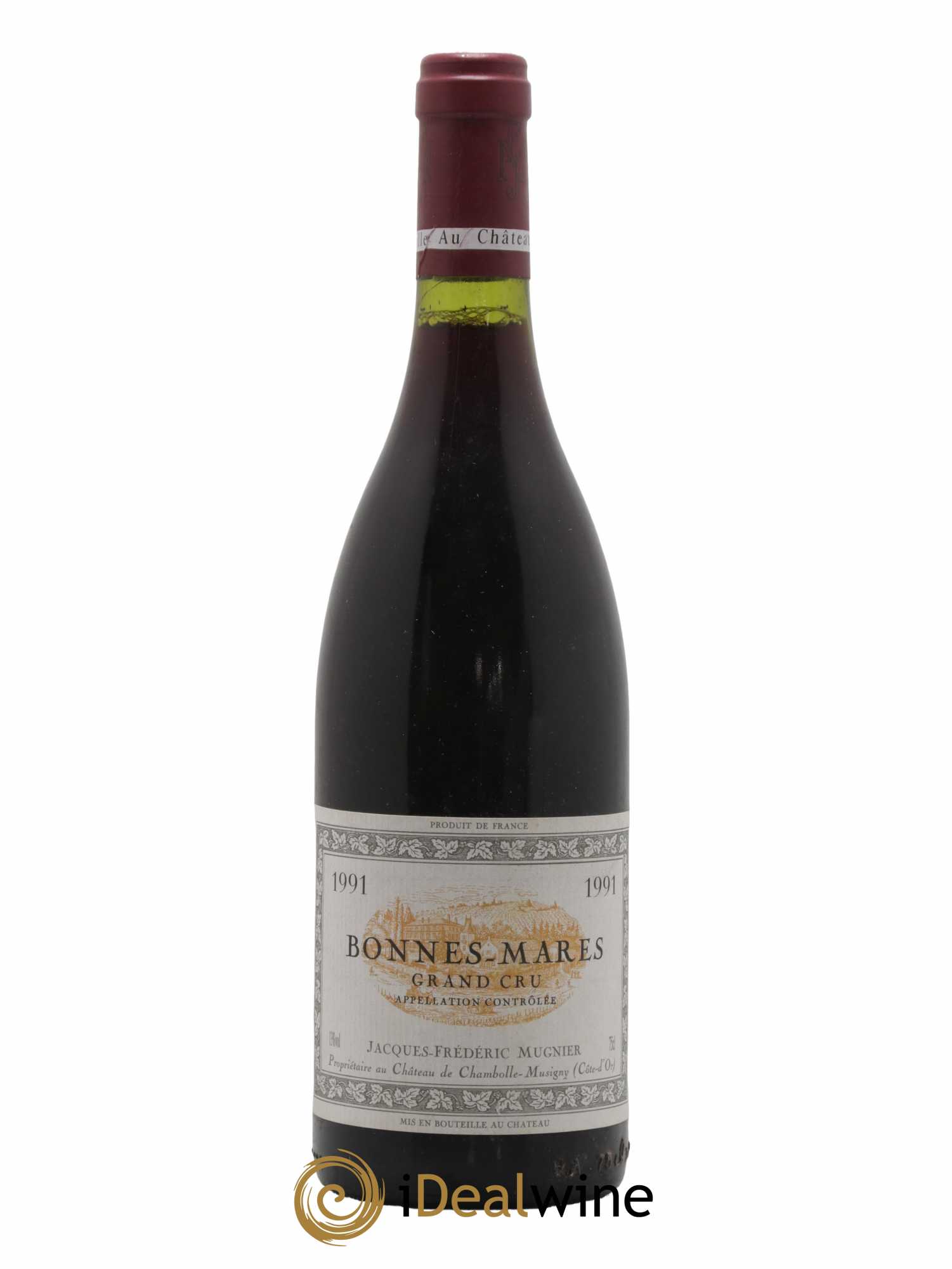 Bonnes-Mares Grand Cru Jacques-Frédéric Mugnier 1991 - Lot de 1 bouteille - 0