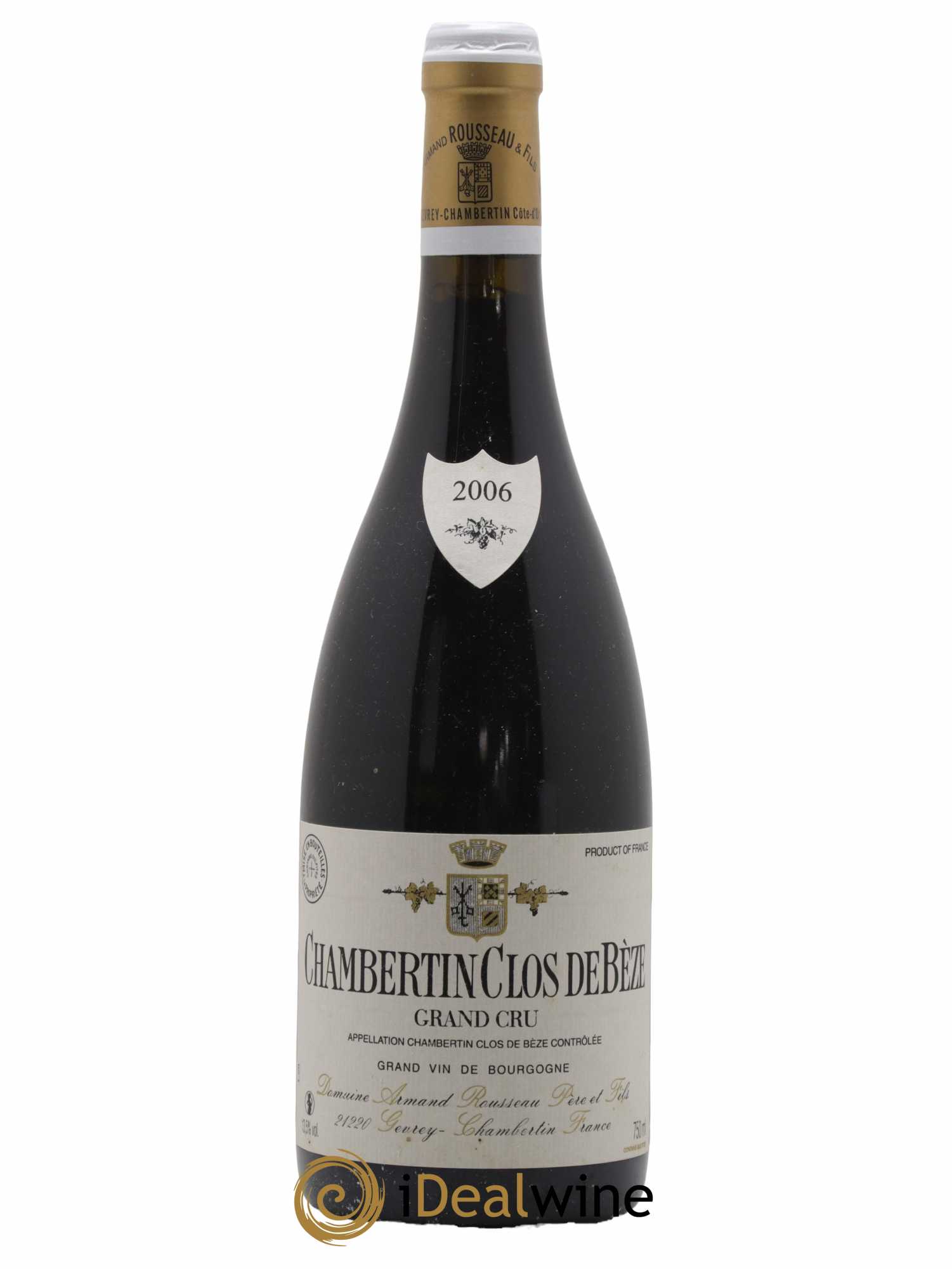 Chambertin Clos de Bèze Grand Cru Armand Rousseau (Domaine) 2006 - Lot de 1 bouteille - 0