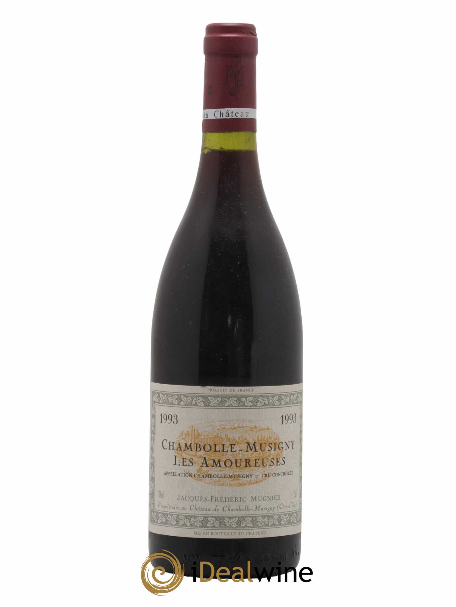 Chambolle-Musigny 1er Cru Les Amoureuses Jacques-Frédéric Mugnier 1993 - Lot de 1 bouteille - 0