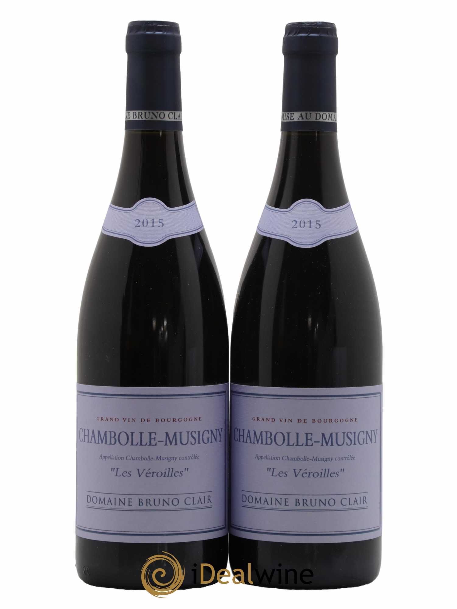 Chambolle-Musigny Les Veroilles Bruno Clair (Domaine) 2015 - Lot de 2 bouteilles - 0