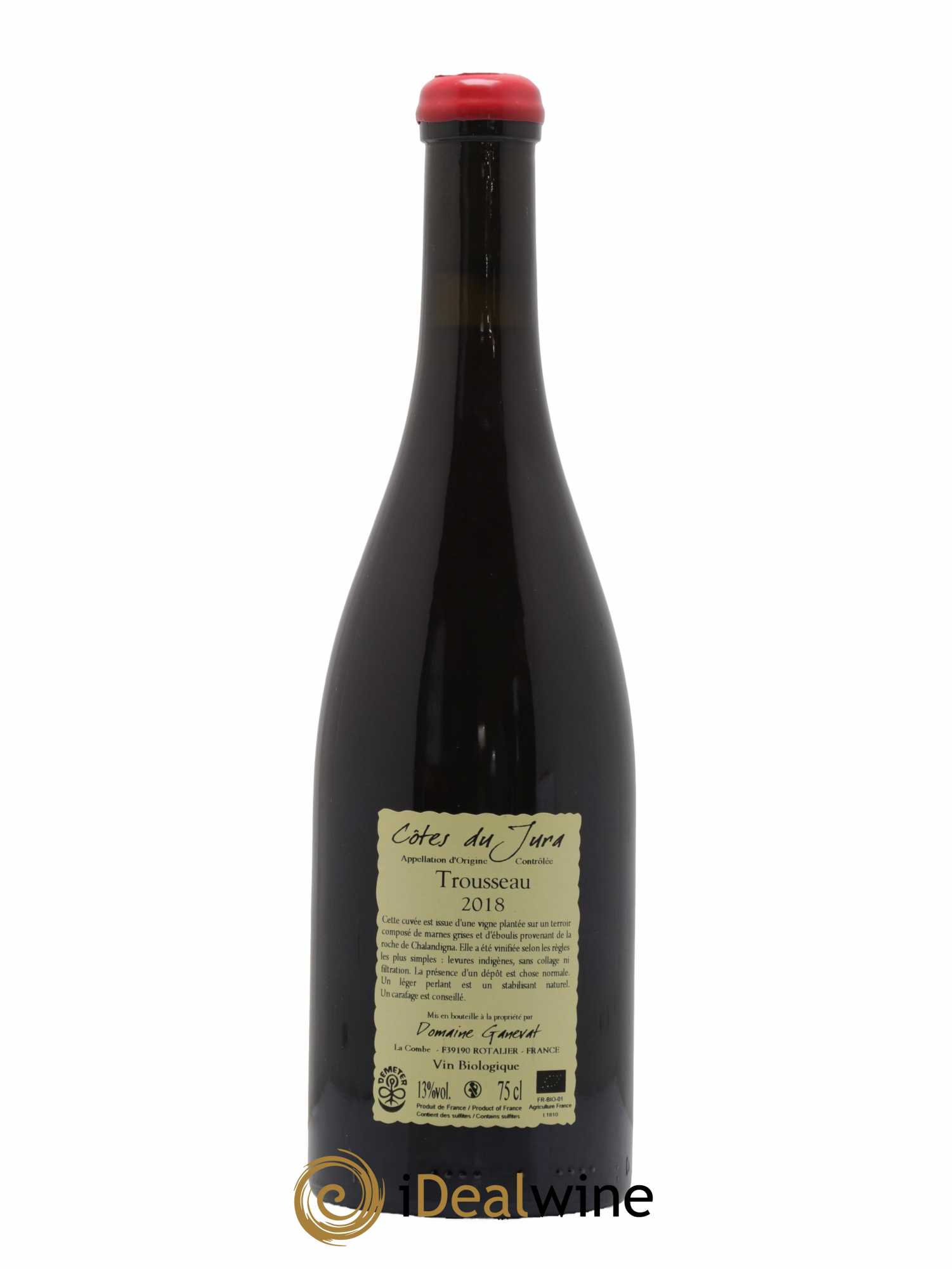 Côtes du Jura Plein Sud Jean-François Ganevat (Domaine) 2018 - Lot de 1 bouteille - 1