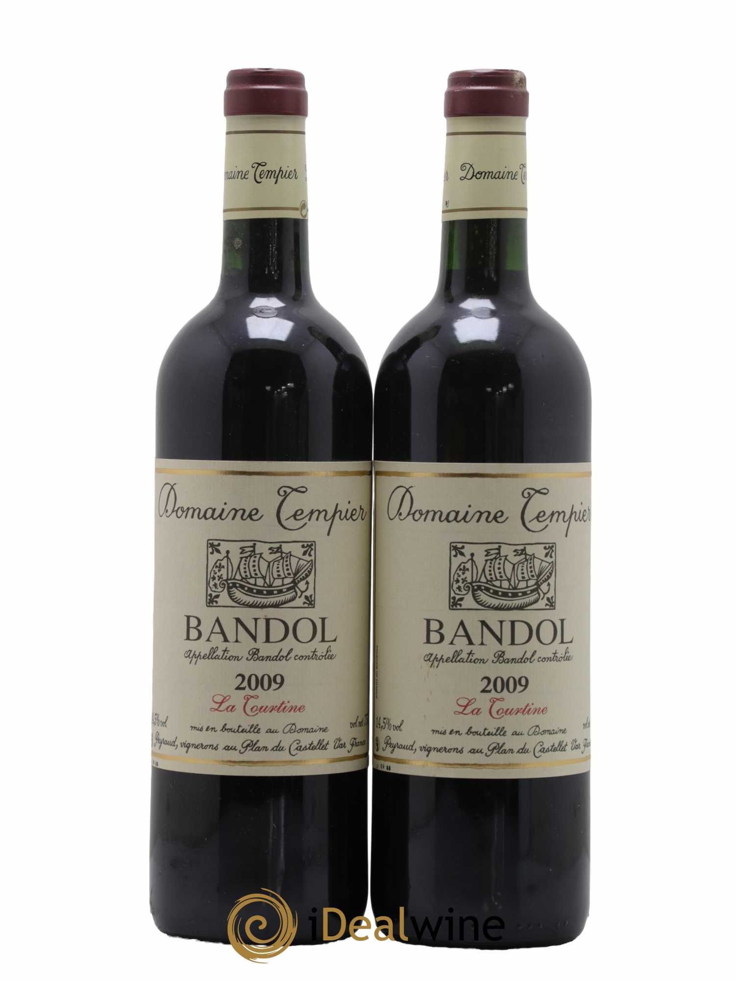 Bandol Domaine Tempier La Tourtine Famille Peyraud 2009 - Lot de 2 bouteilles - 0