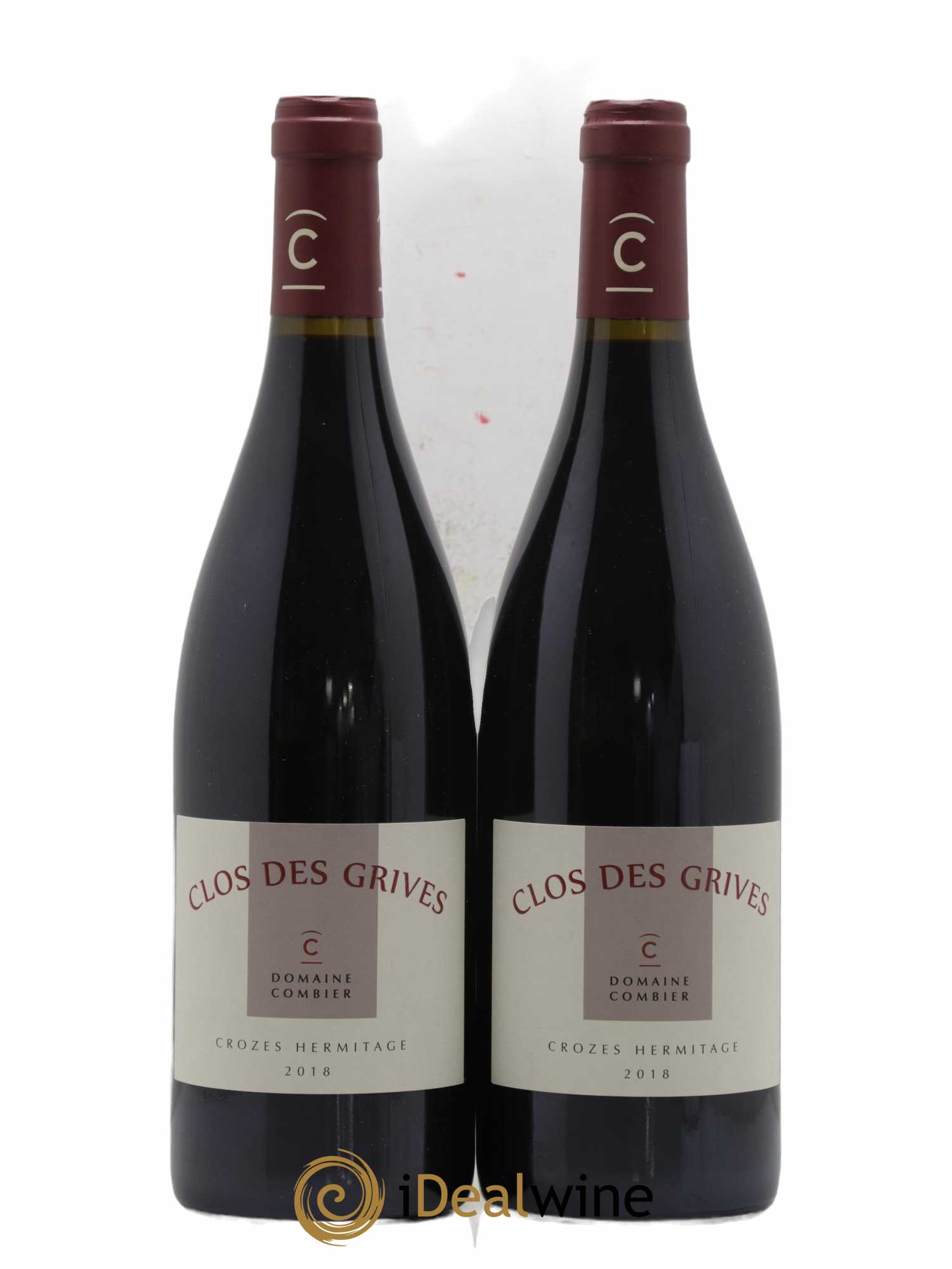 Crozes-Hermitage Clos des Grives Combier 2018 - Lot de 2 bouteilles - 0