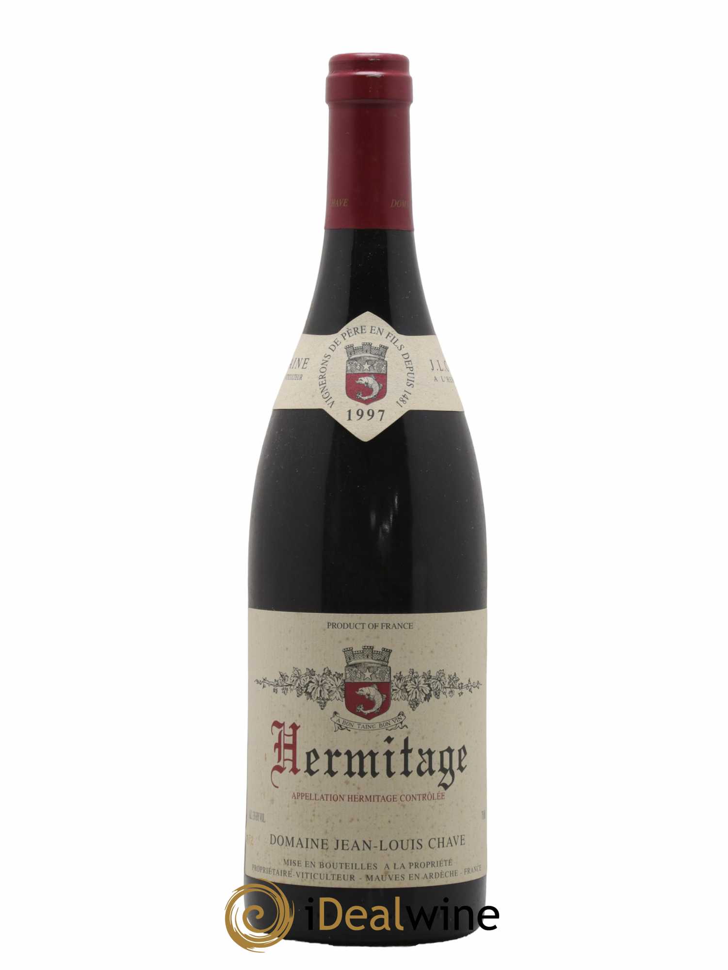 Hermitage Jean-Louis Chave 1997 - Lot de 1 bouteille - 0