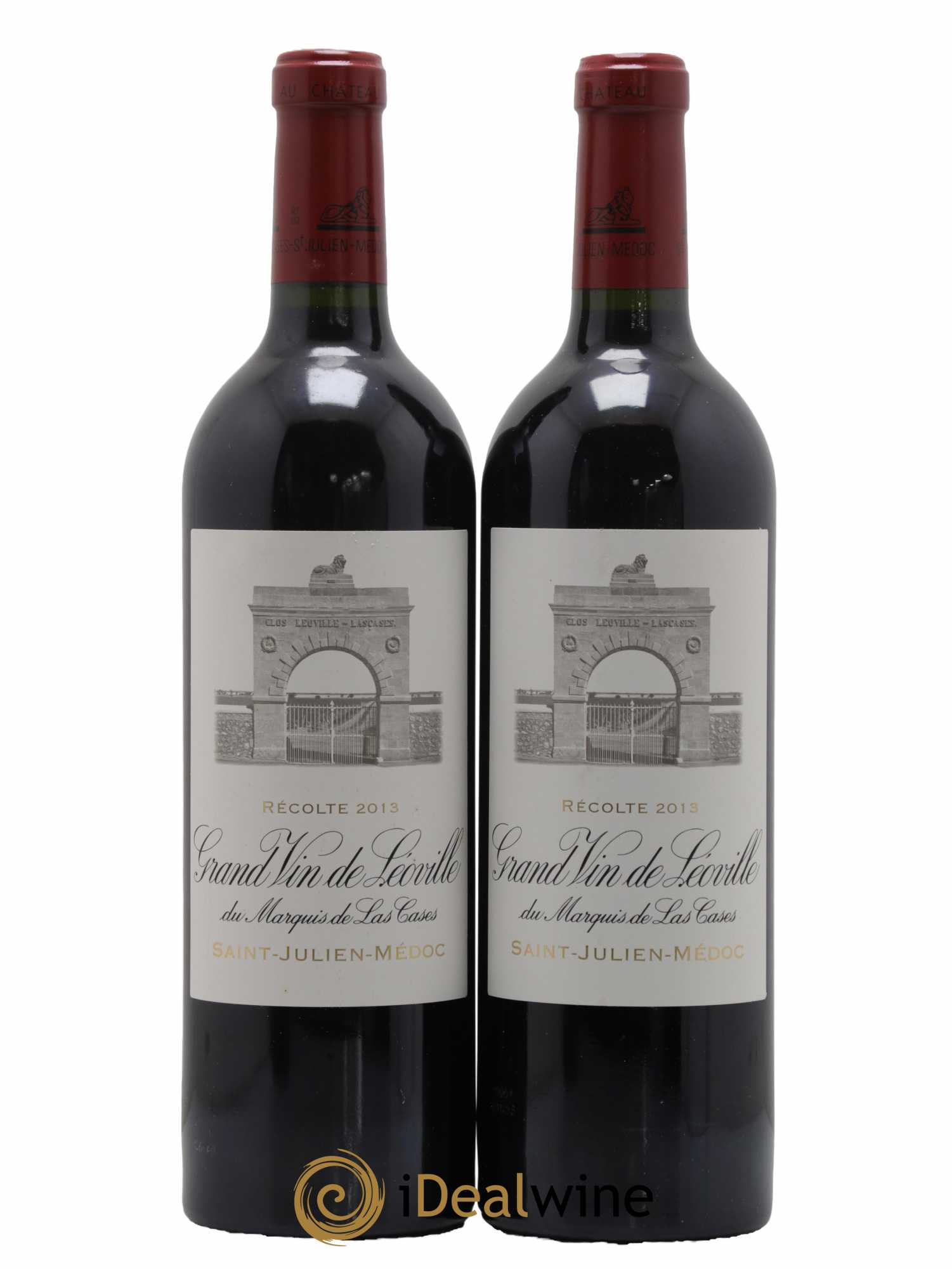 Château Léoville Las Cases 2ème Grand Cru Classé 2013 - Lot de 2 bouteilles - 0