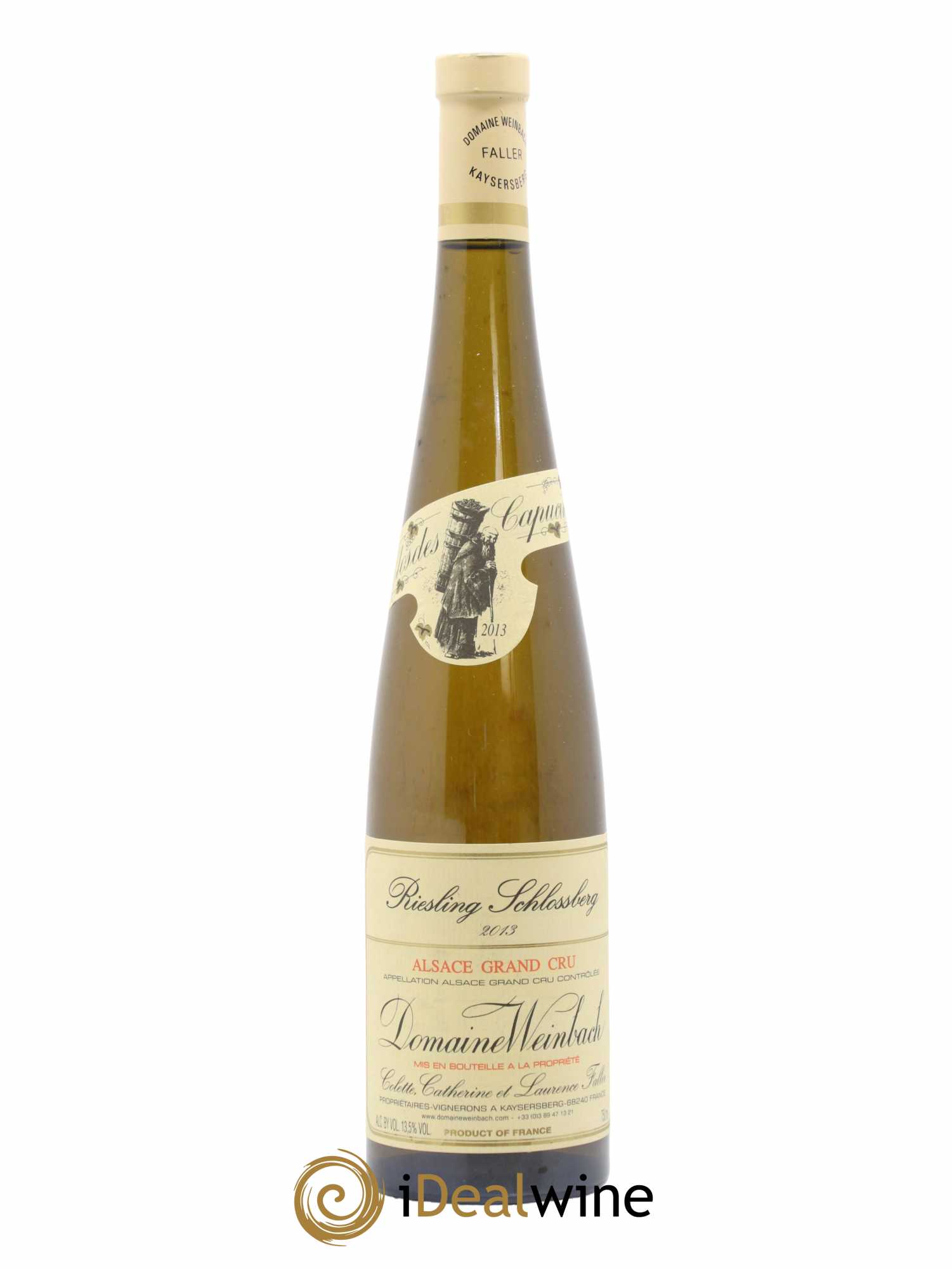 Alsace Grand Cru Schlossberg Riesling Weinbach (Domaine) 2013 - Lot de 1 bouteille - 0