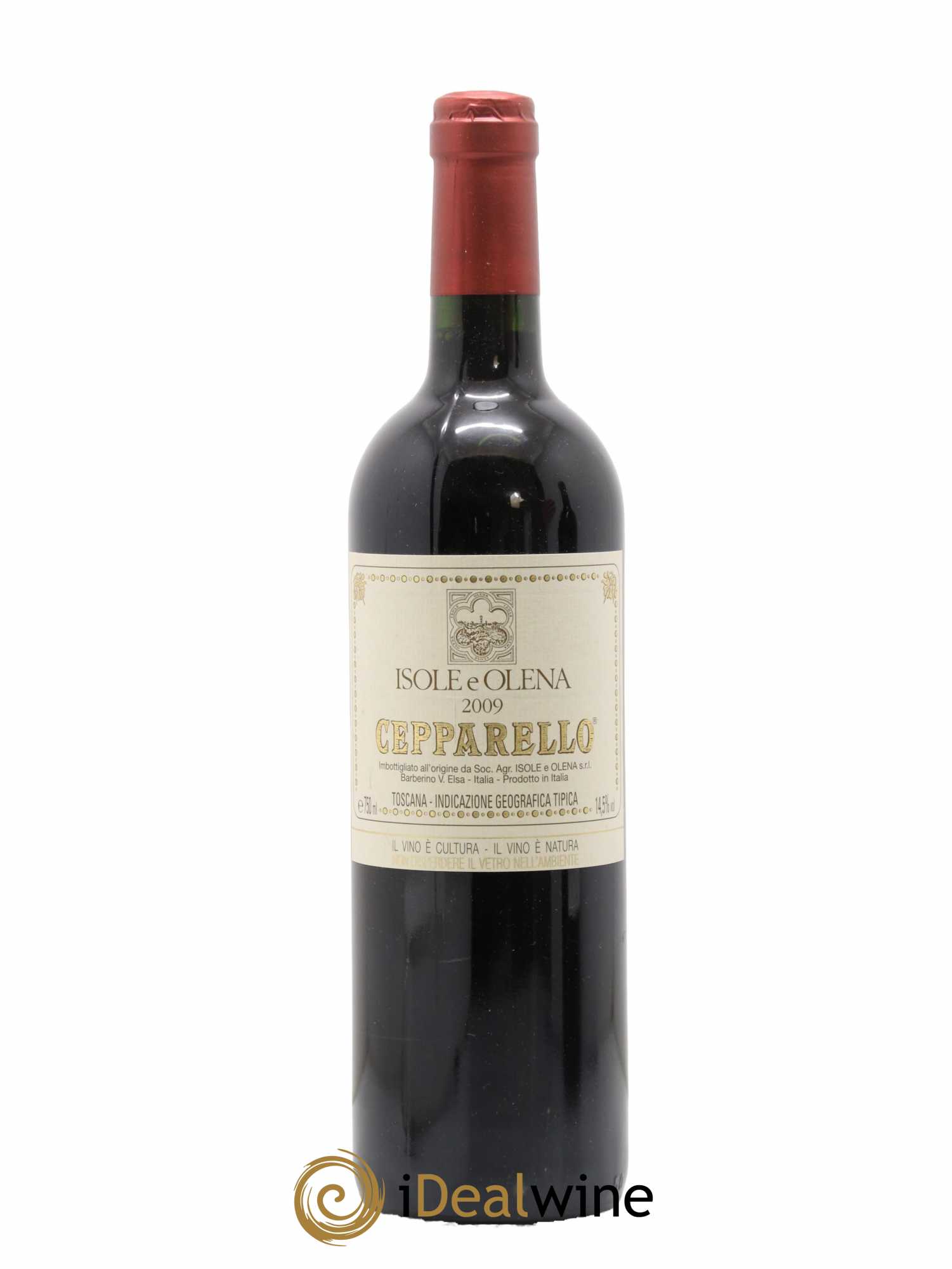 Toscana IGT Cepparello Isole e olena 2009 - Lot de 1 bouteille - 0