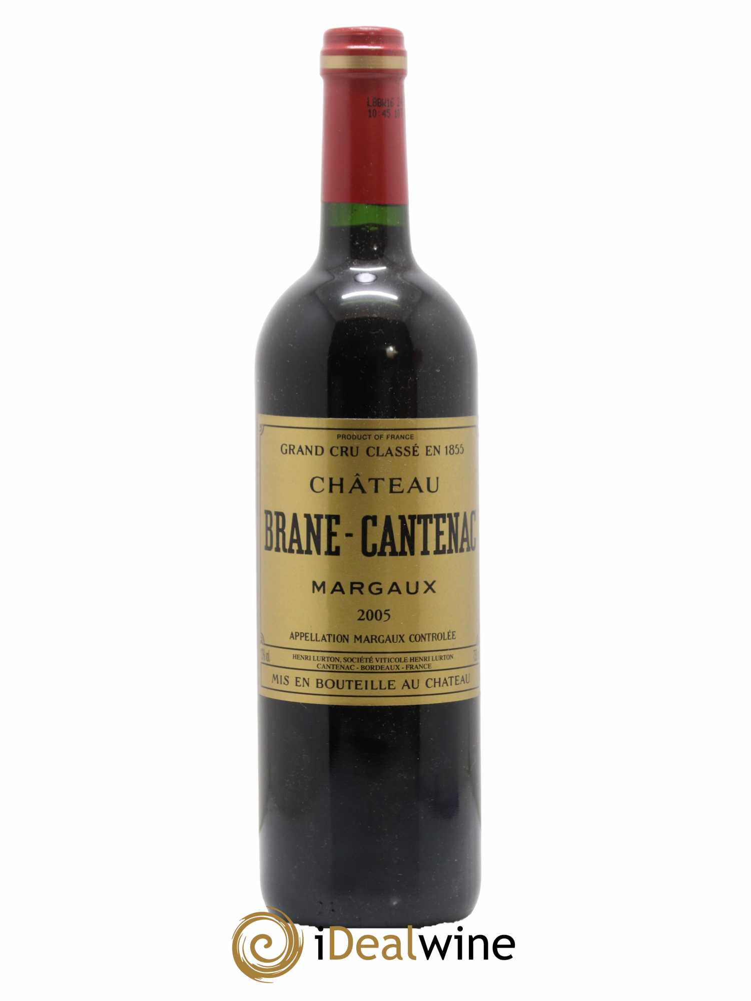 Château Brane Cantenac 2ème Grand Cru Classé 2005 - Lot de 1 bouteille - 0