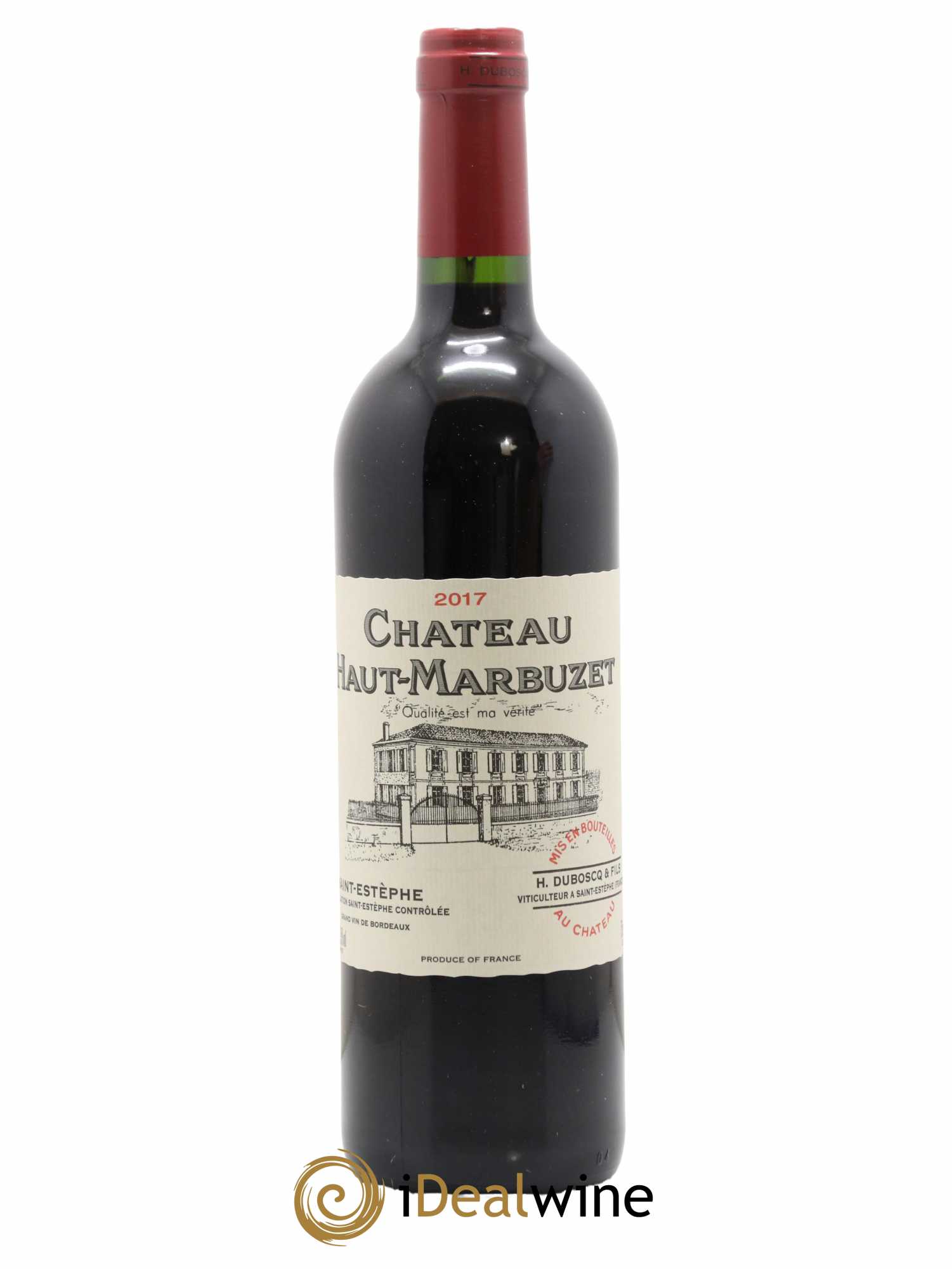Château Haut Marbuzet 2017 - Lot de 1 bouteille - 0