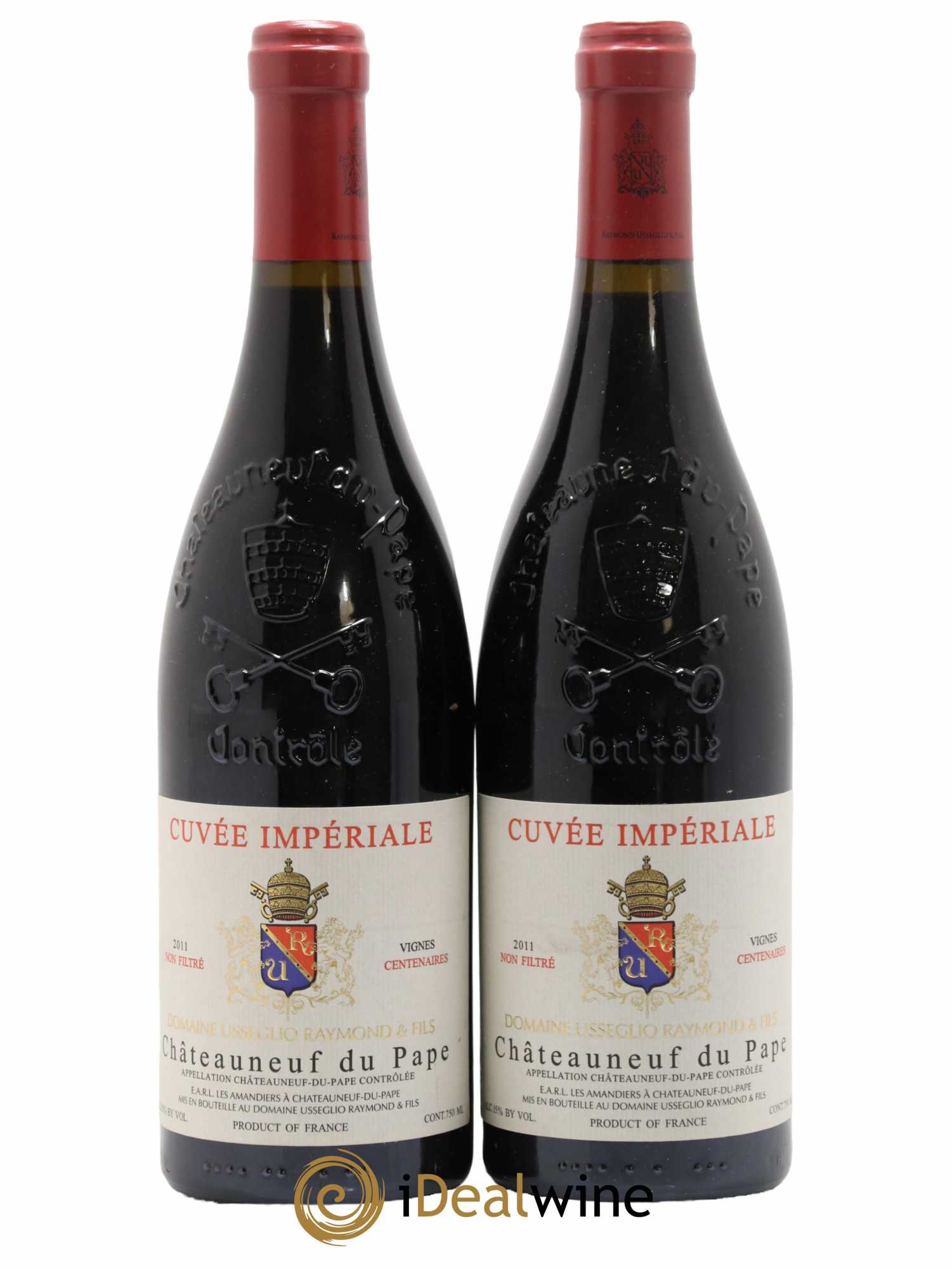 Châteauneuf-du-Pape Cuvée Impériale Raymond Usseglio & Fils (Domaine) 2011 - Lot de 2 bouteilles - 0