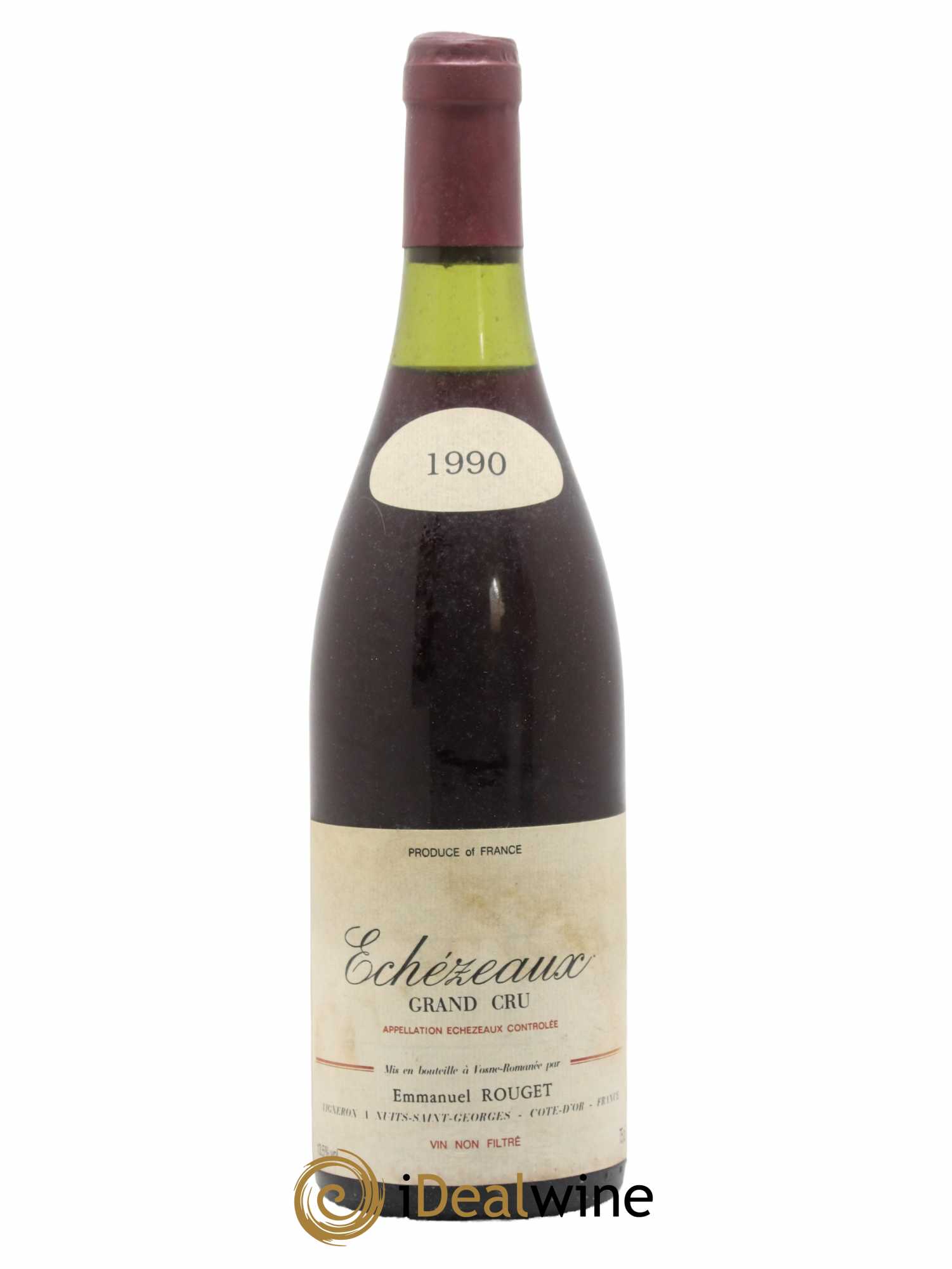 Echezeaux Grand Cru Emmanuel Rouget 1990 - Lot de 1 bouteille - 0