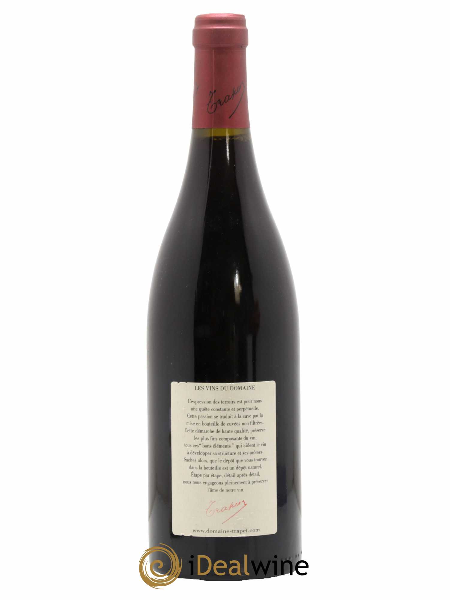 Latricières-Chambertin Grand Cru Domaine Trapet 2002 - Lot de 1 bouteille - 1