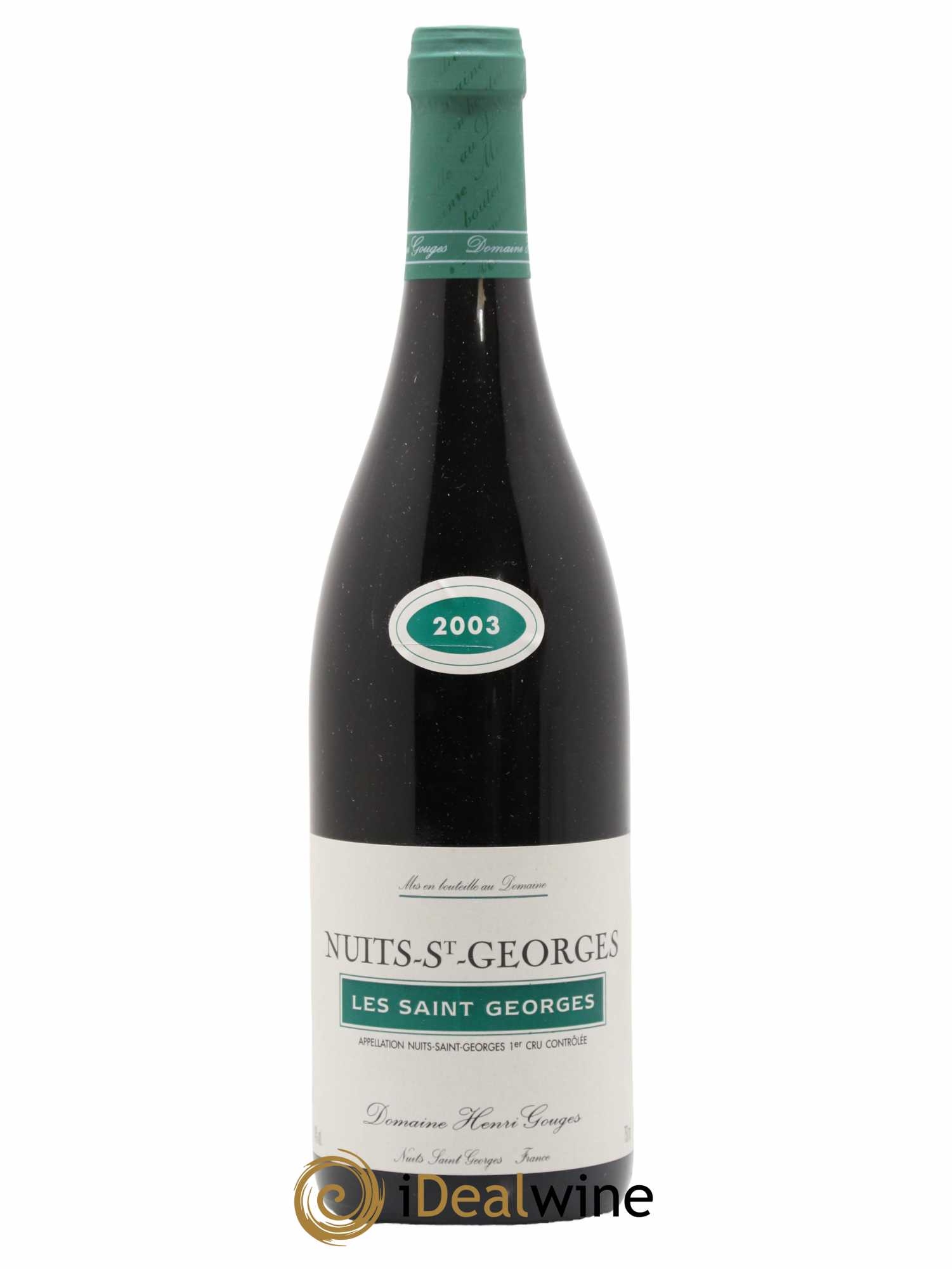 Nuits-Saint-Georges 1er Cru Les Saints Georges Henri Gouges 2003 - Lot de 1 bouteille - 0