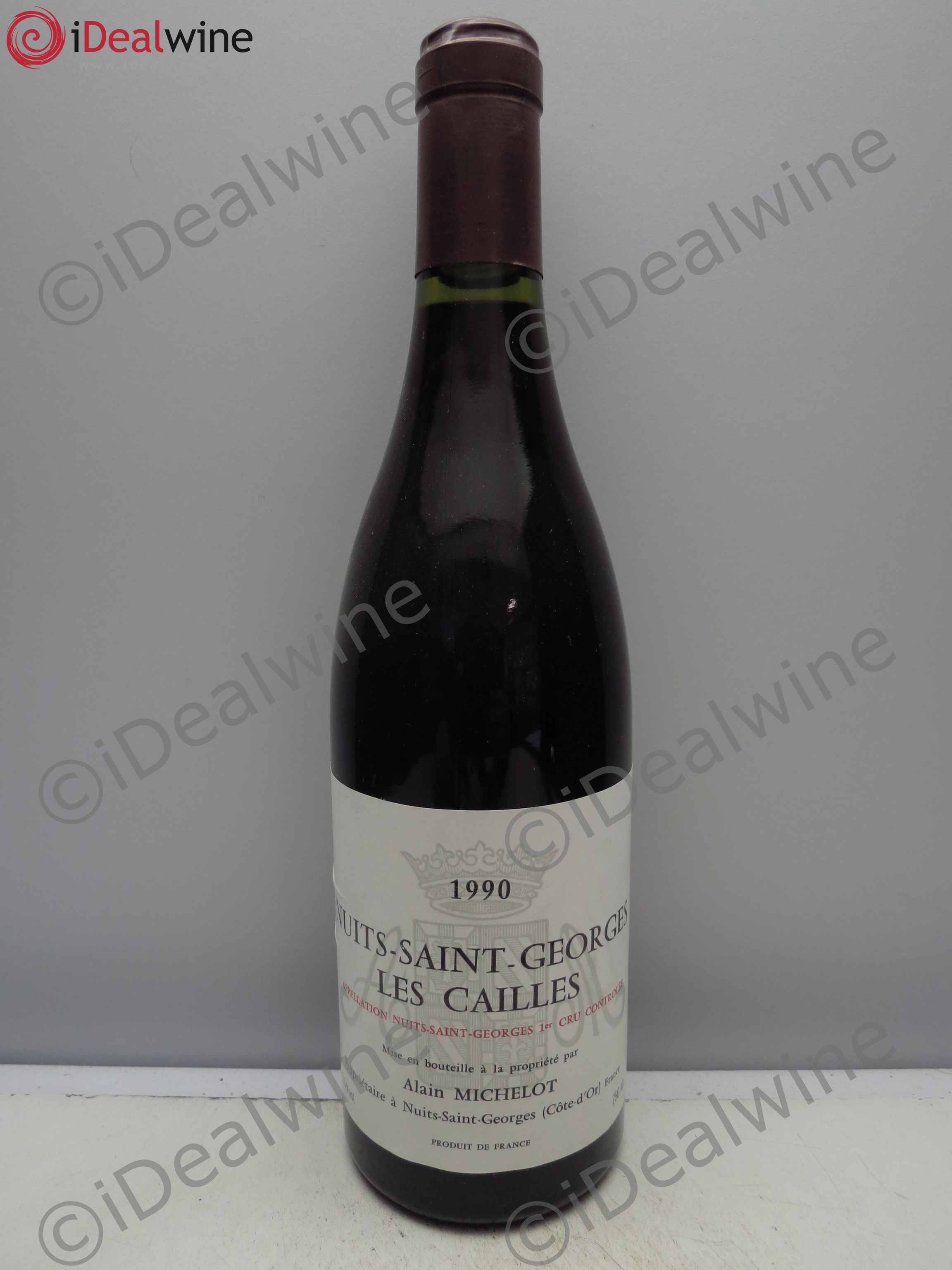 Nuits-Saint-Georges 1er Cru 1990 - Lot de 1 bouteille - 0