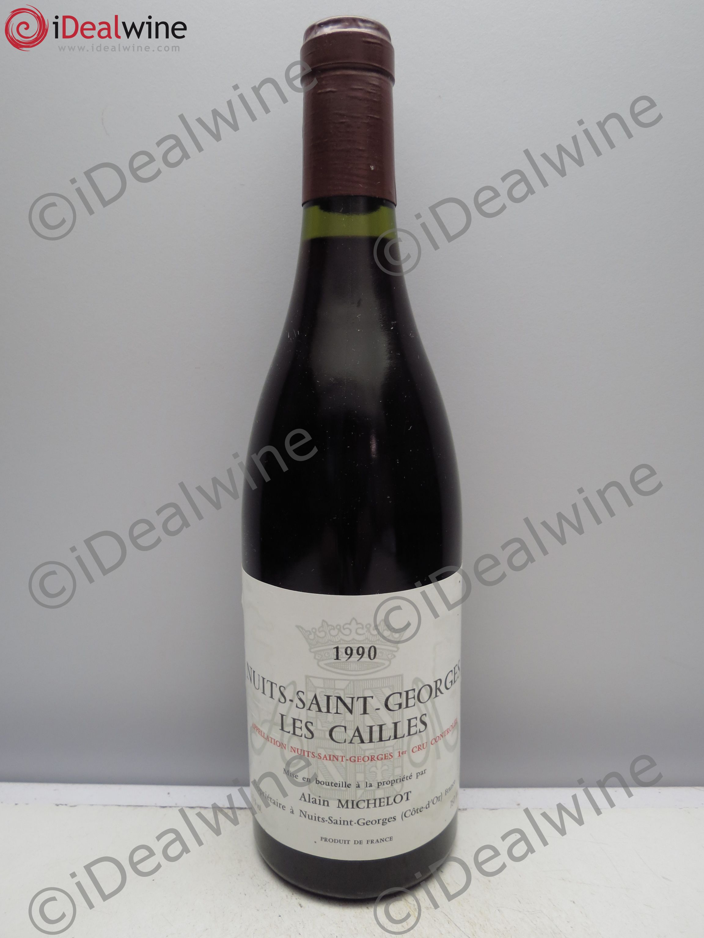 Nuits-Saint-Georges 1er Cru 1990 - Lot de 1 bouteille - 0