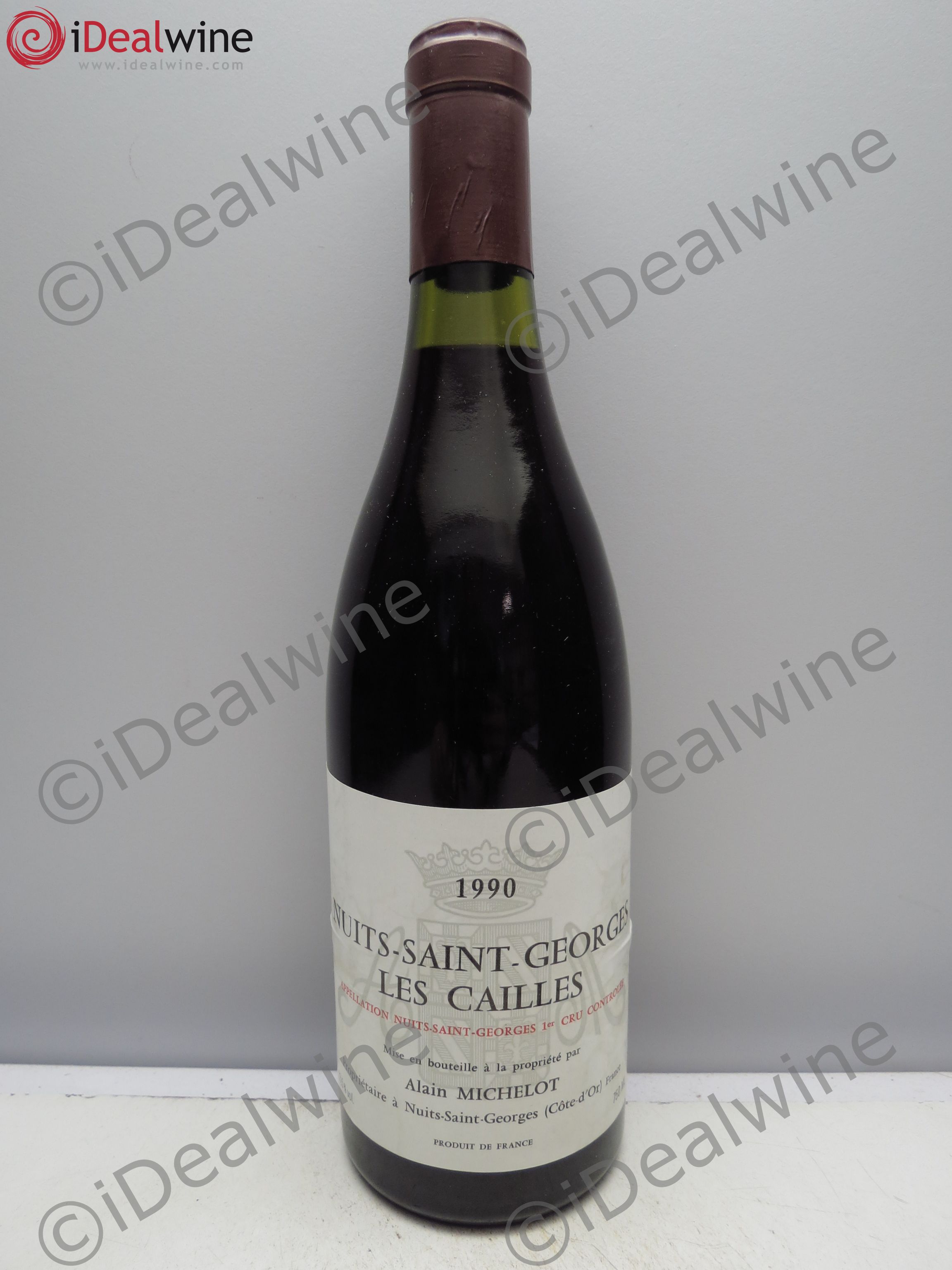 Nuits-Saint-Georges 1er Cru 1990 - Lot de 1 bouteille - 0