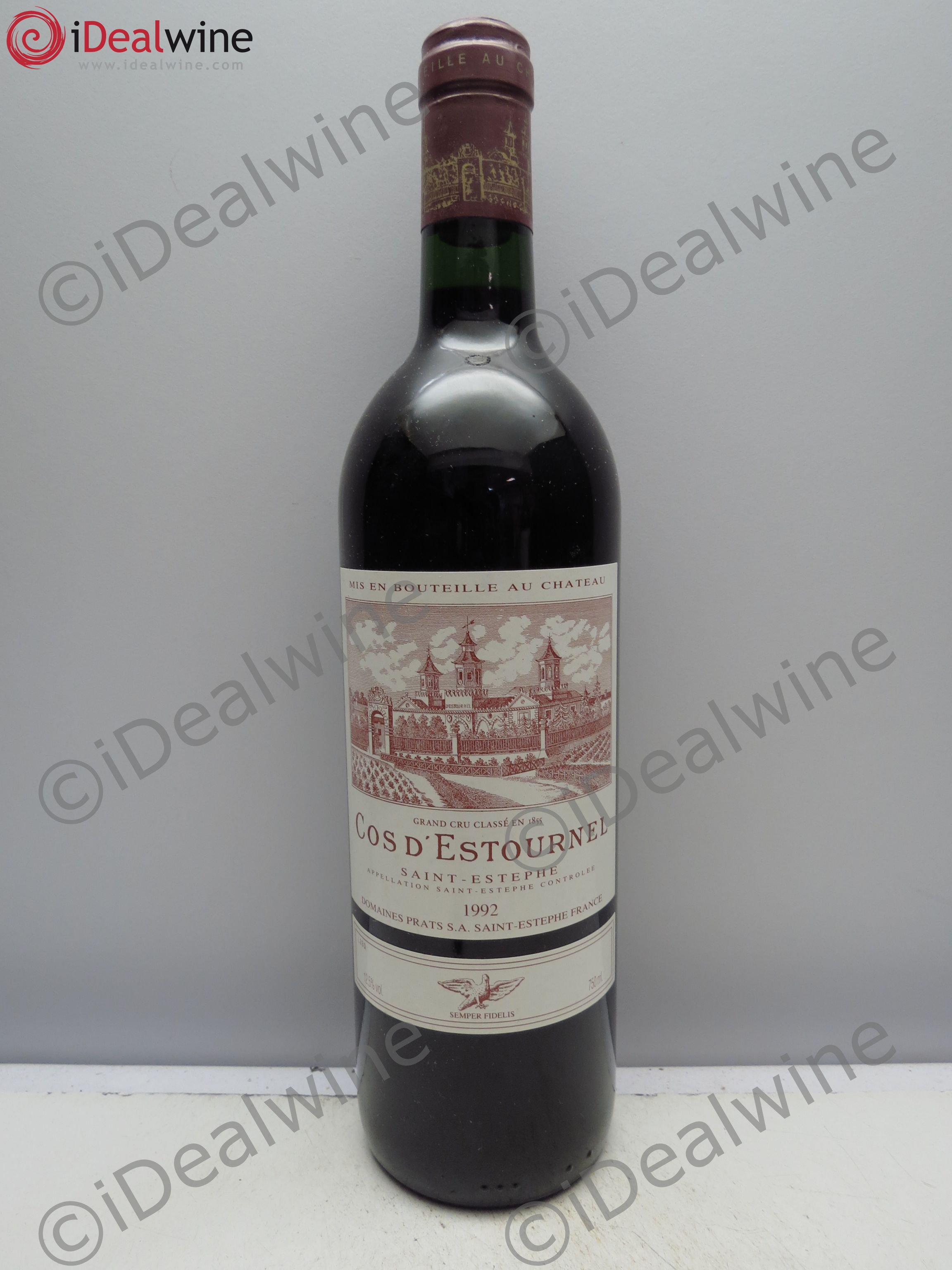 Cos d'Estournel 2ème Grand Cru Classé 1992 - Lot de 1 bouteille - 0