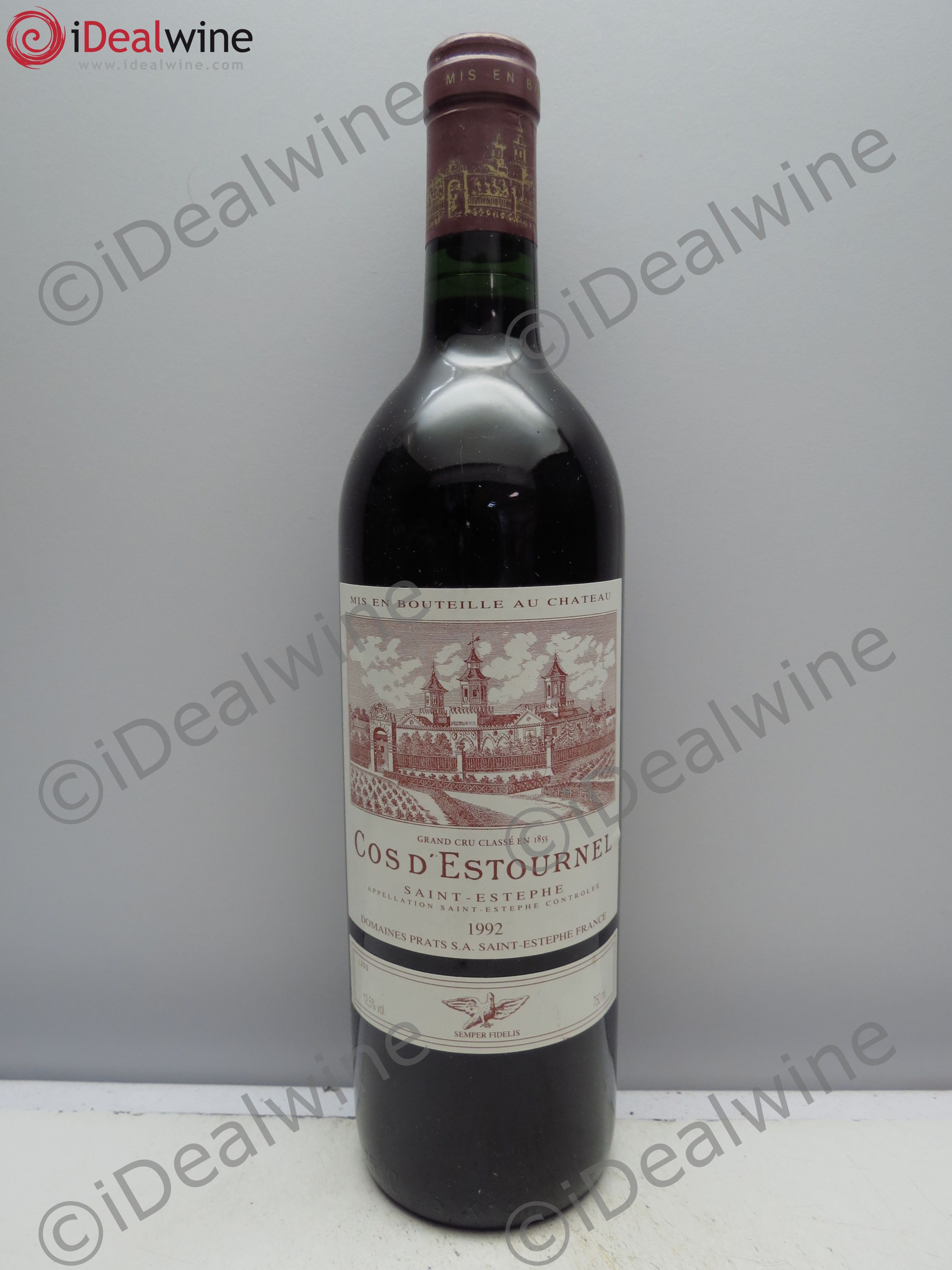 Cos d'Estournel 2ème Grand Cru Classé 1992 - Lot de 1 bouteille - 0
