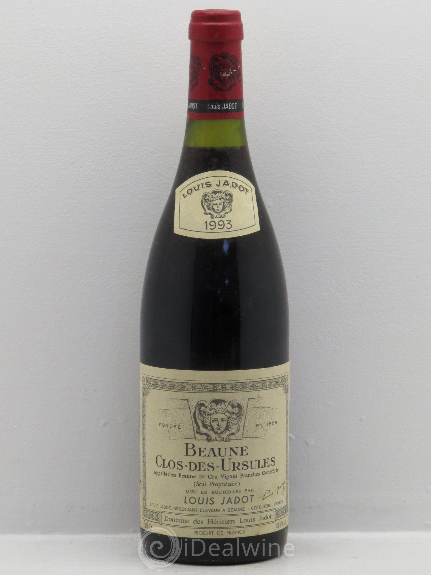 Beaune 1er Cru Clos des Ursules Maison Louis Jadot 1993 - Lot de 1 bouteille - 0