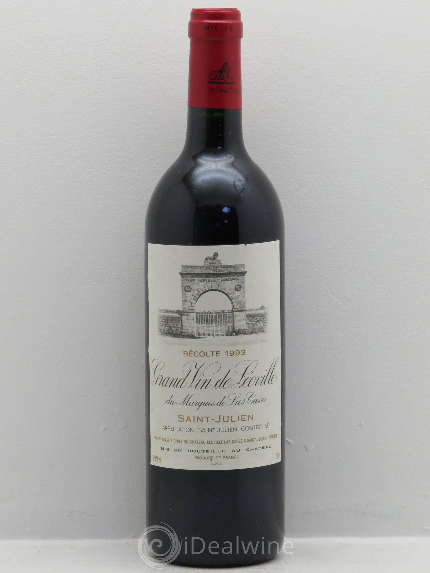 Château Léoville Las Cases 2ème Grand Cru Classé 1993 - Lot de 1 bouteille - 0