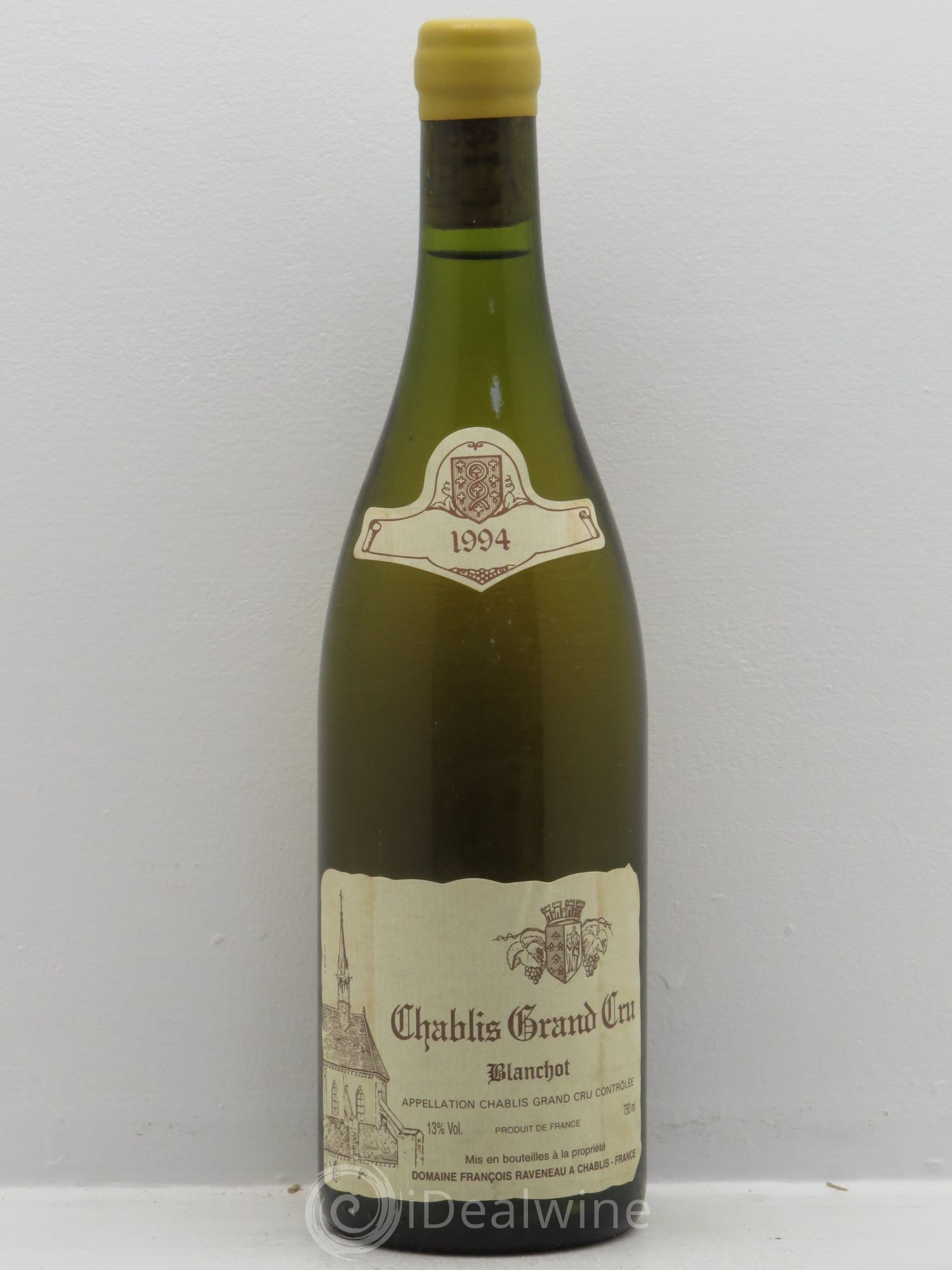 Chablis Grand Cru Blanchot Raveneau (Domaine) 1994 - Lot de 1 bouteille - 0