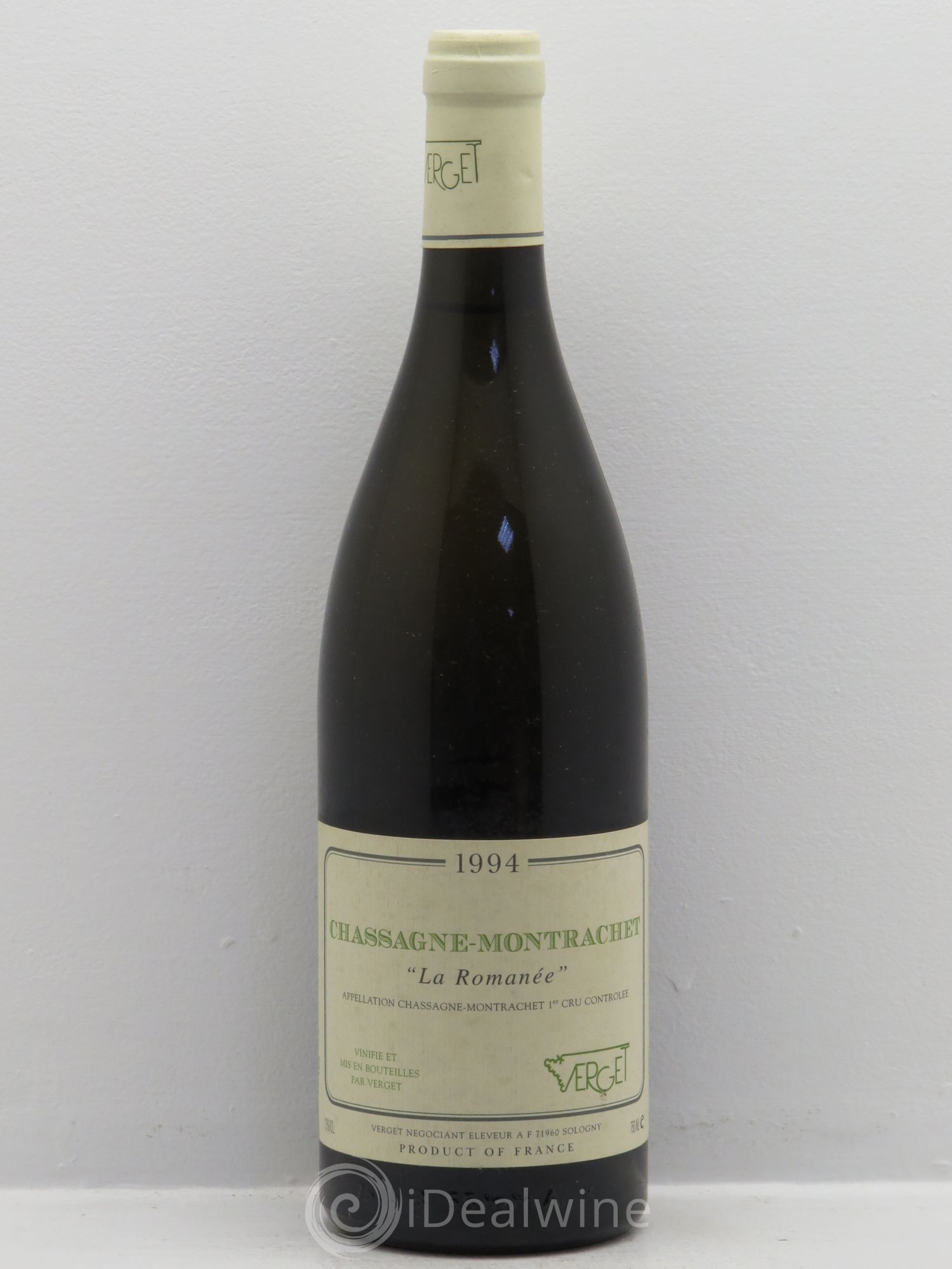 Chassagne-Montrachet 1er Cru La Romanée 1994 - Lot de 1 bouteille - 0