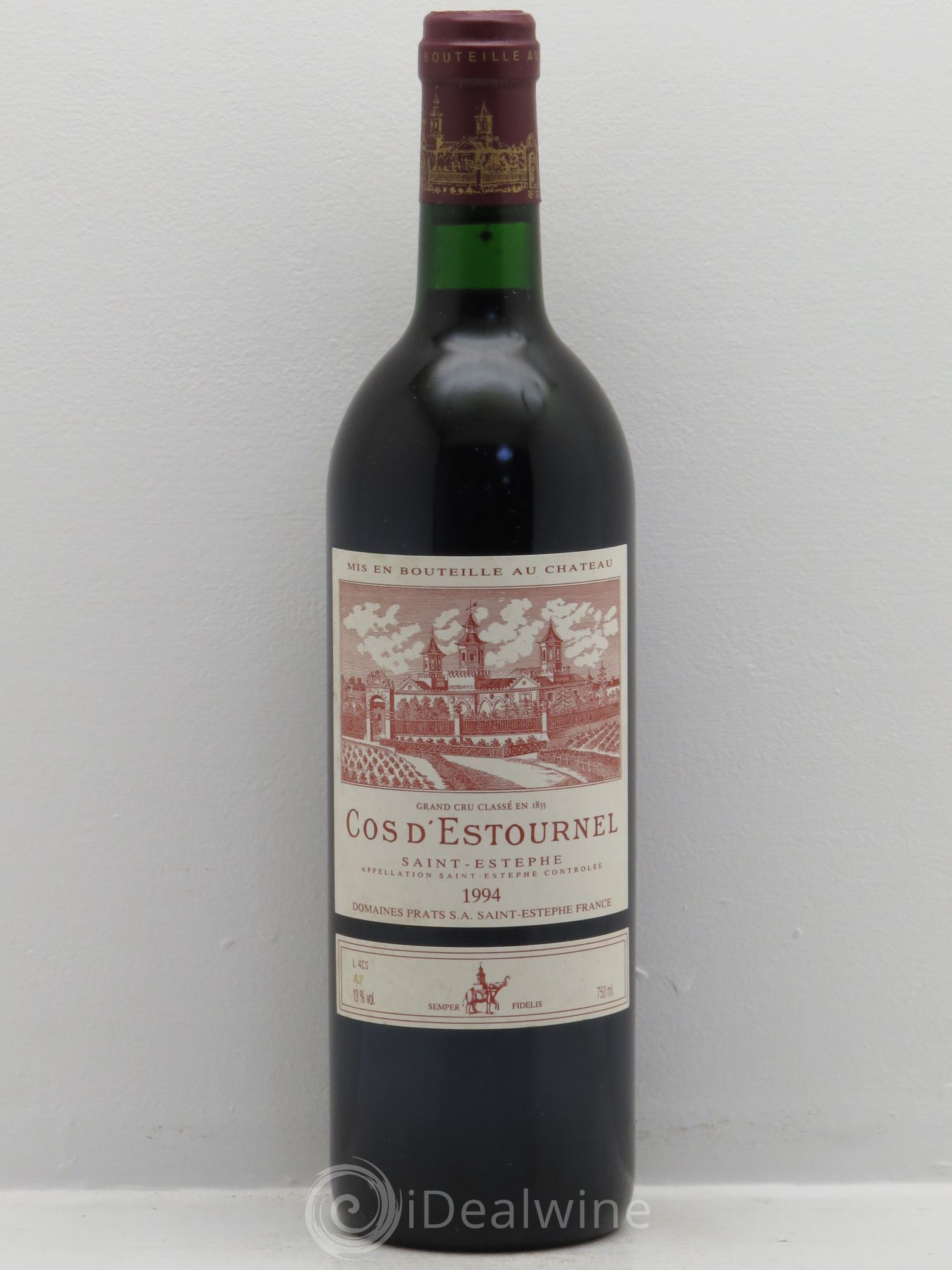 Cos d'Estournel 2ème Grand Cru Classé 1994 - Lot de 1 bouteille - 0