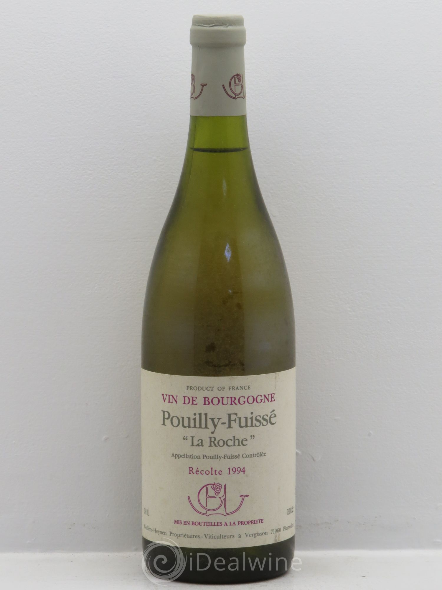 Pouilly-Fuissé La Roche 1994 - Lot de 1 bouteille - 0