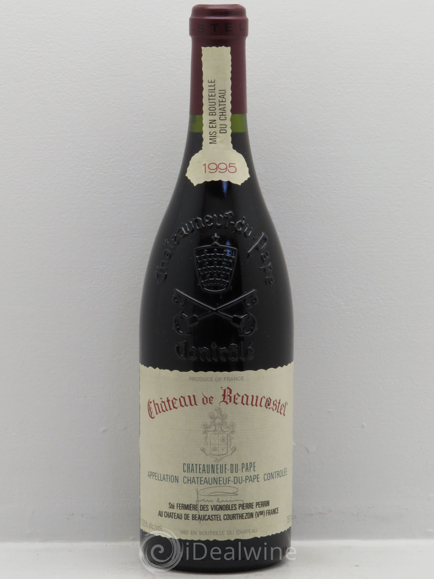 Châteauneuf-du-Pape Château de Beaucastel Famille Perrin 1995 - Lot de 1 bouteille - 0