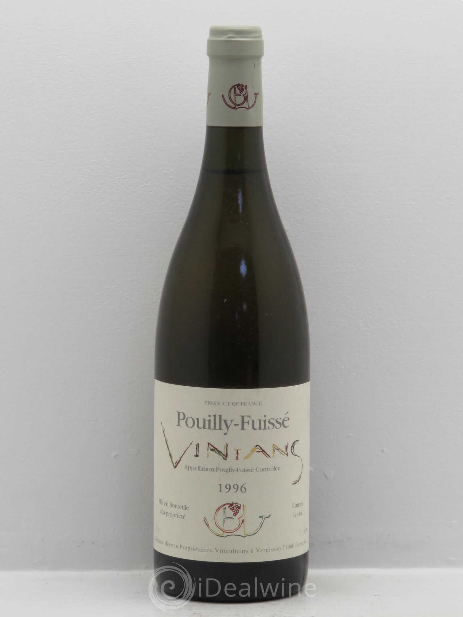 Pouilly-Fuissé Vintans 1996 - Posten von 1 Flasche - 0