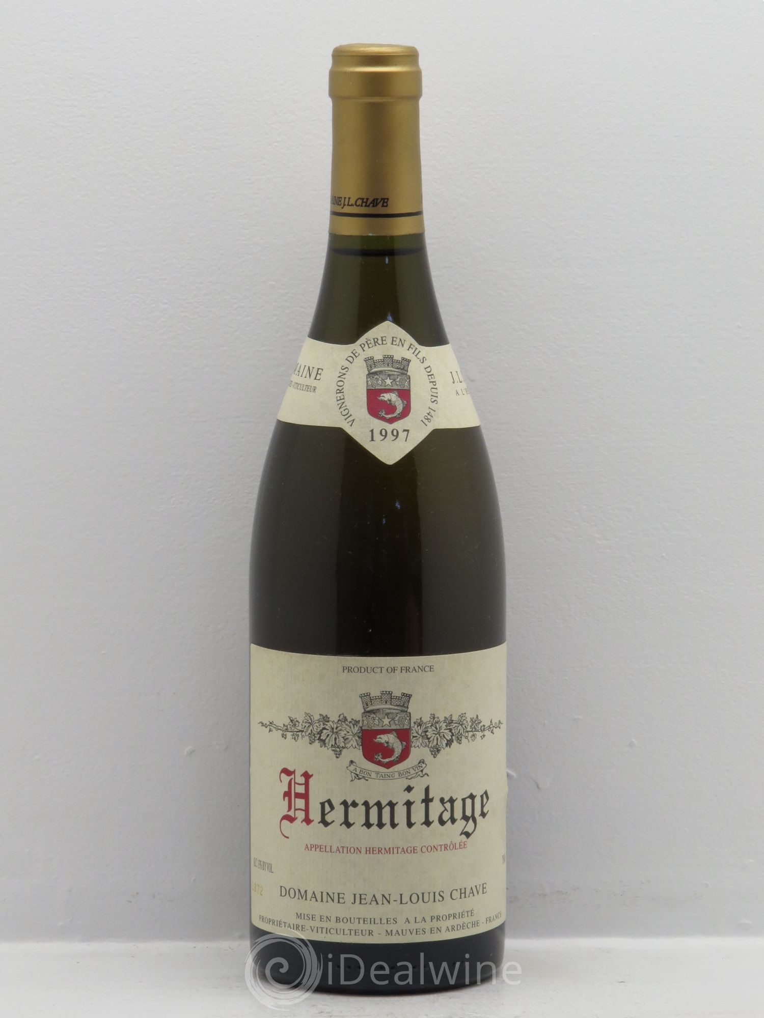 Hermitage Jean-Louis Chave 1997 - Lot de 1 bouteille - 0